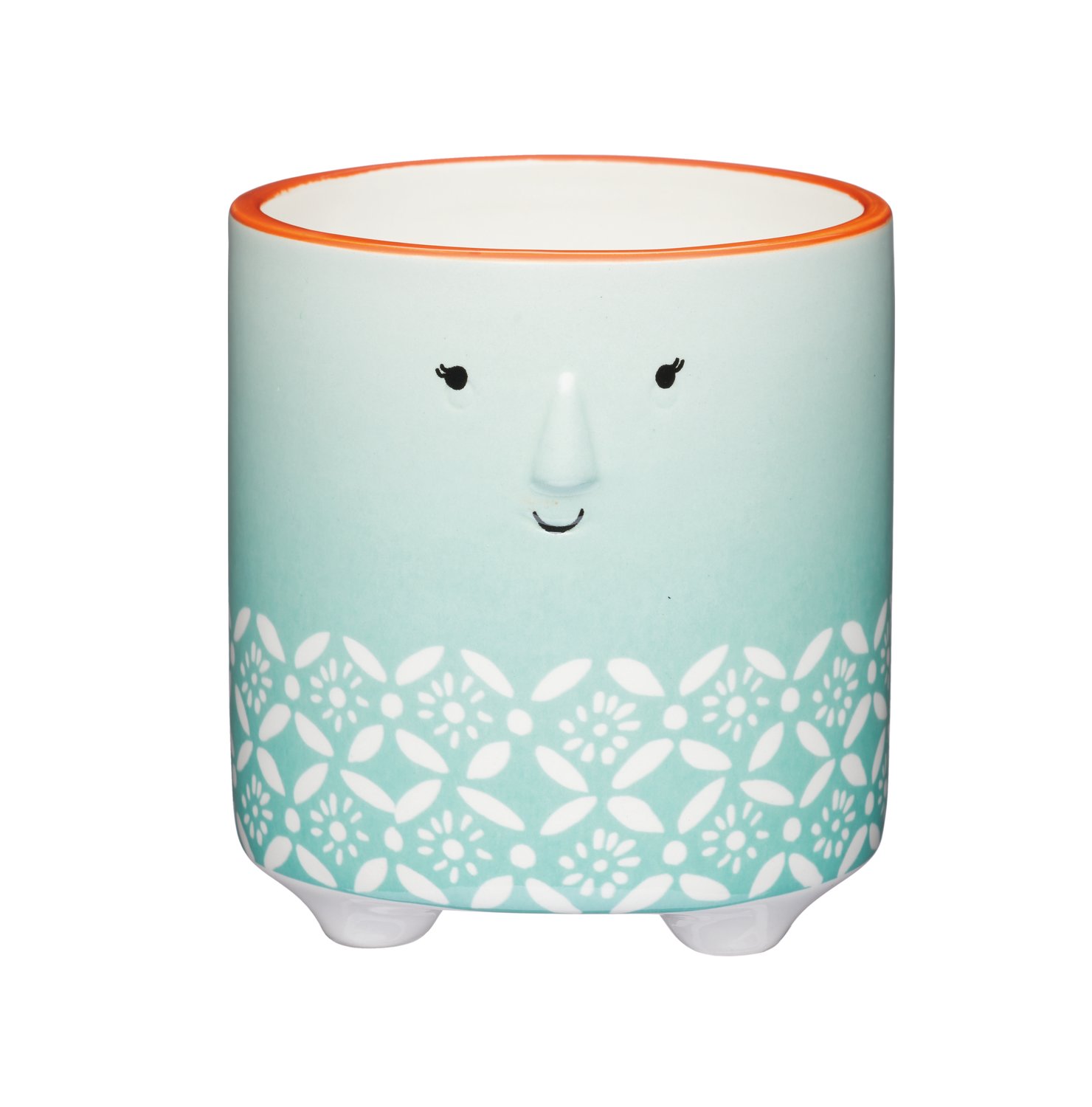 KitchenCraft Floral Face Planter