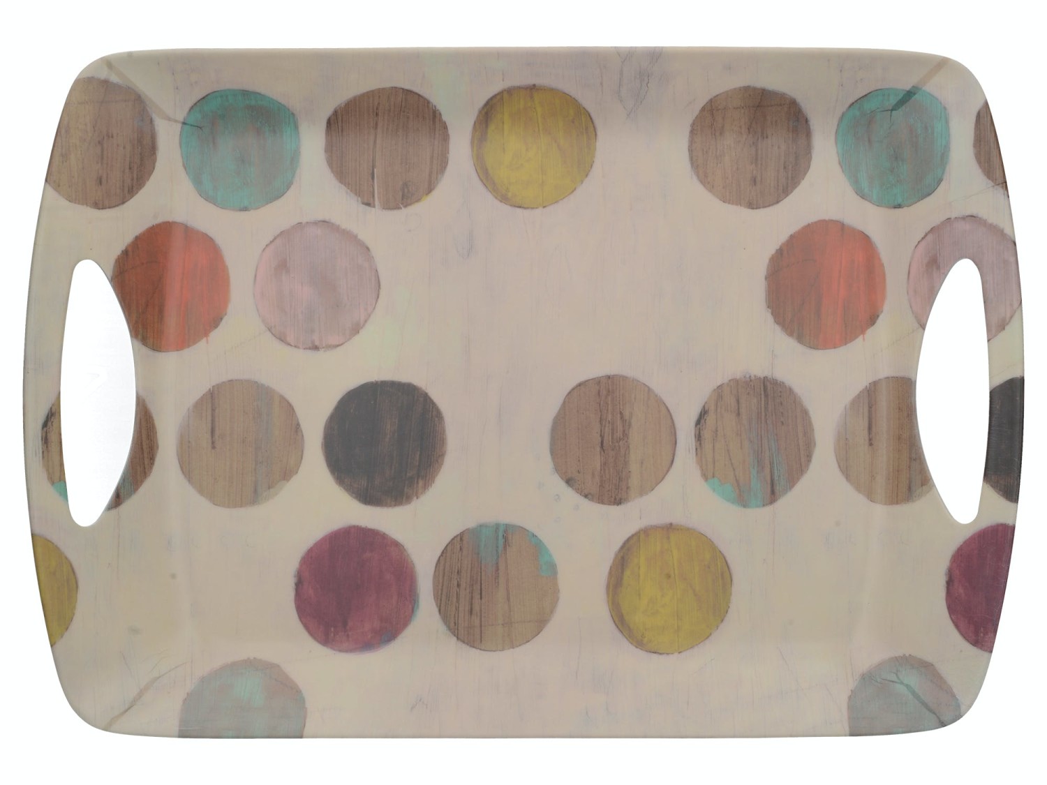 Creative Tops Retro Spot Large Luxury Handled Tray