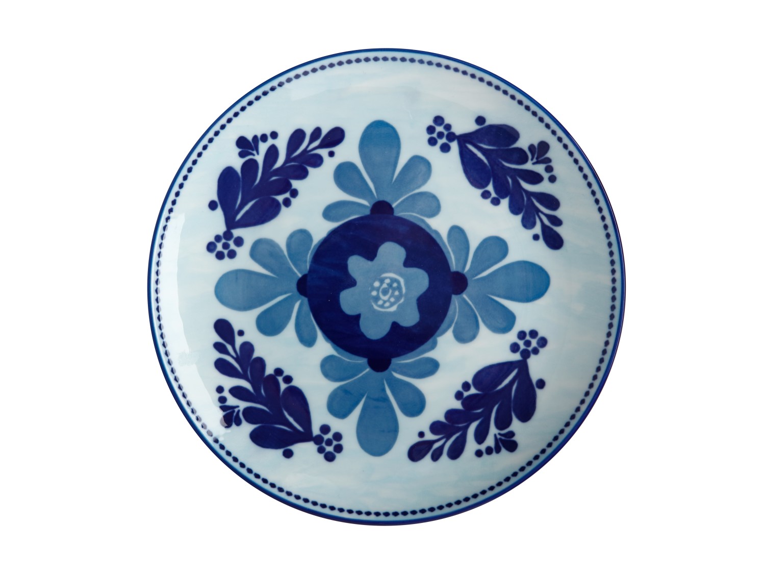 Maxwell & Williams Majolica 20cm Sky Blue Side Plate