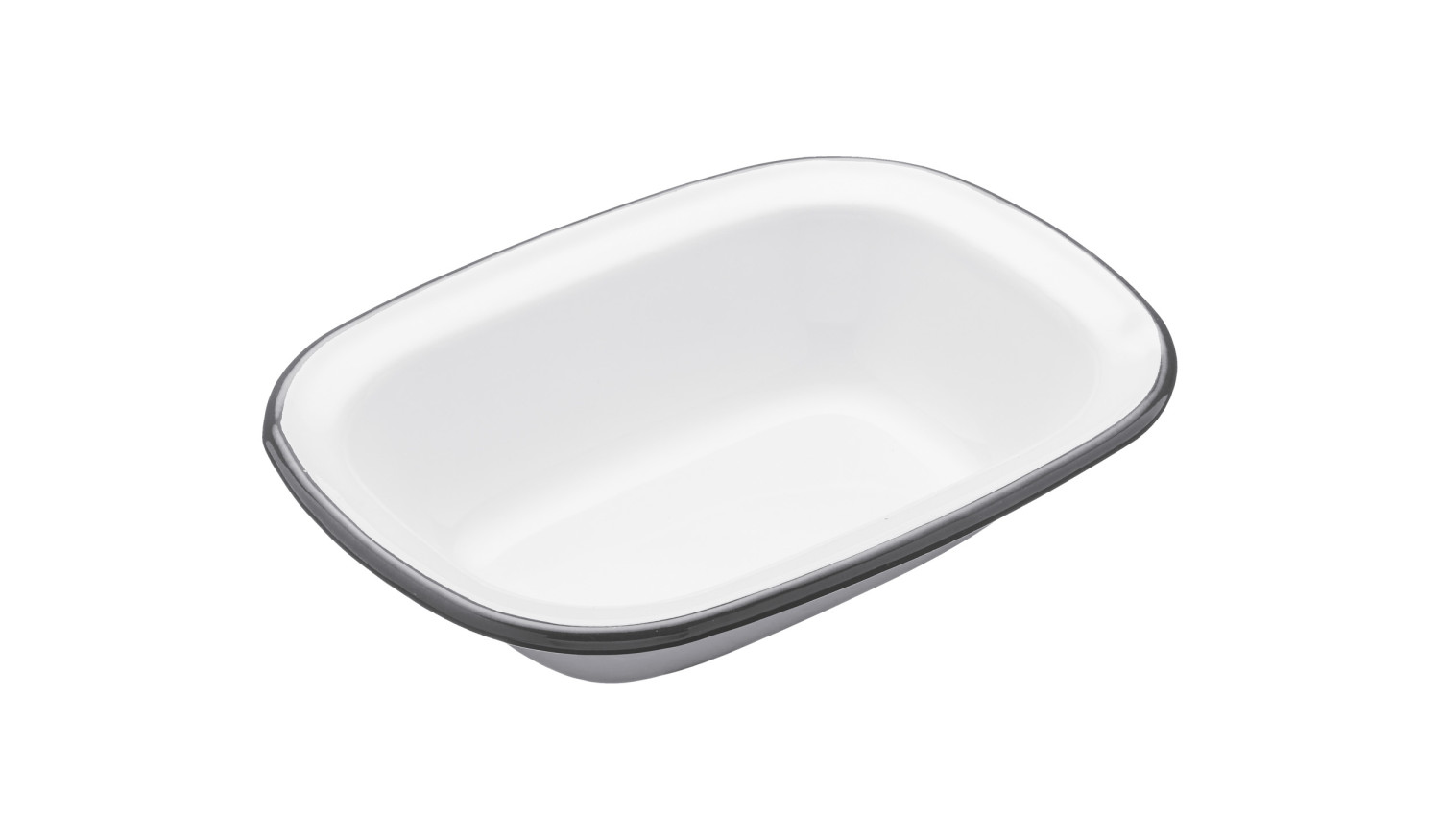 Living Nostalgia Enamel Oblong 18cm Pie Dish Living Nostalgia Enamel Oblong 18cm Pie Dish