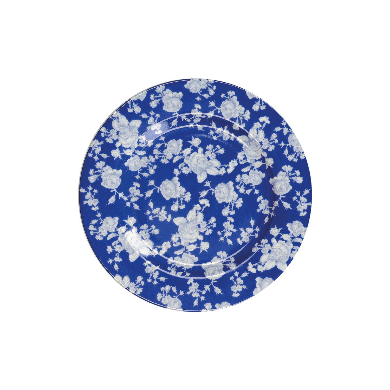 Mikasa Hampton Porcelain Blue & White Flowers 19cm Side Plate