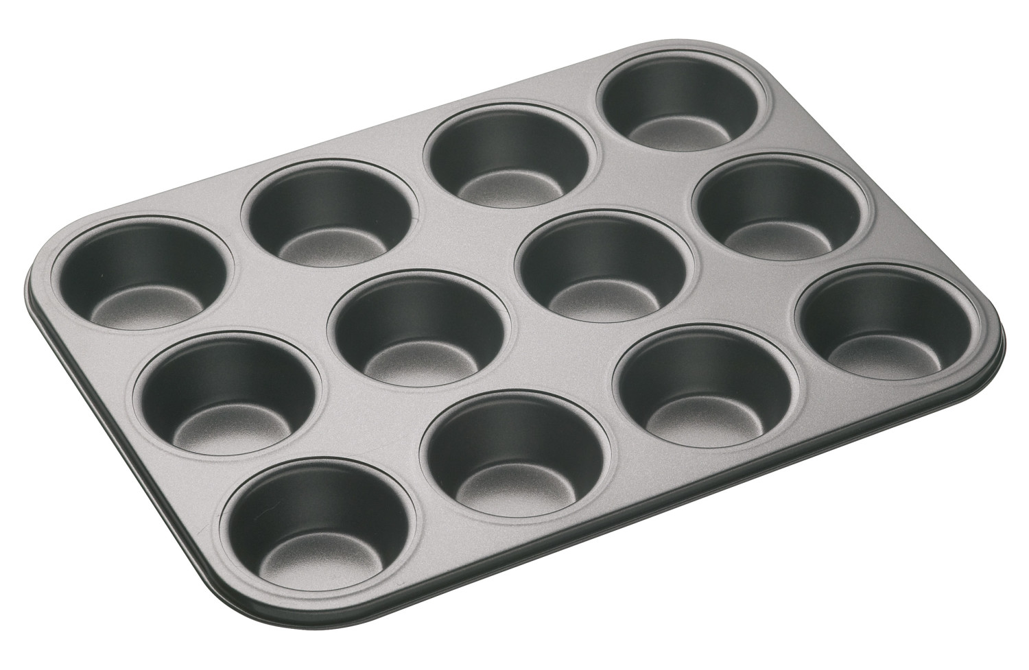 MasterClass Non-Stick 12 Hole Deep Baking Pan MasterClass Non-Stick 12 Hole Deep Baking Pan