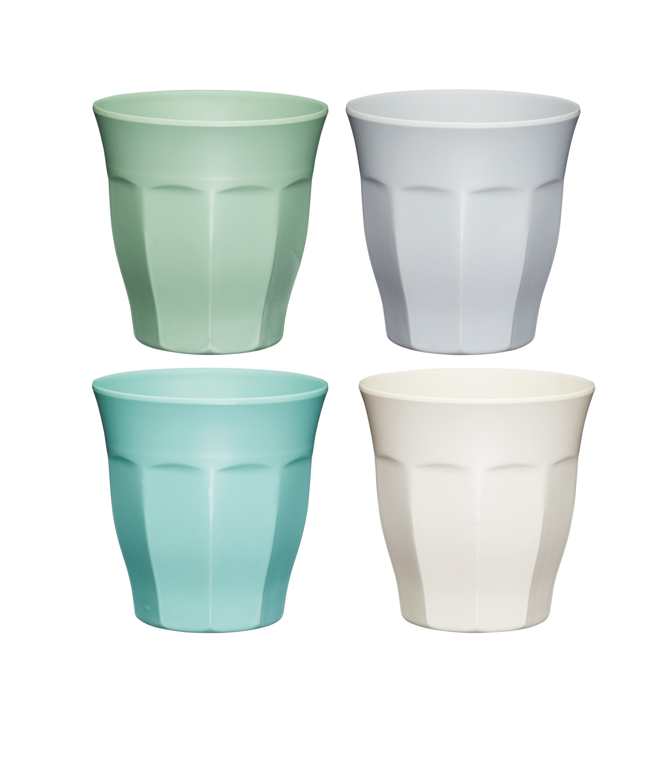 Colourworks Classics Set of Four Melamine Tumblers Colourworks Classics Set of Four Melamine Tumblers