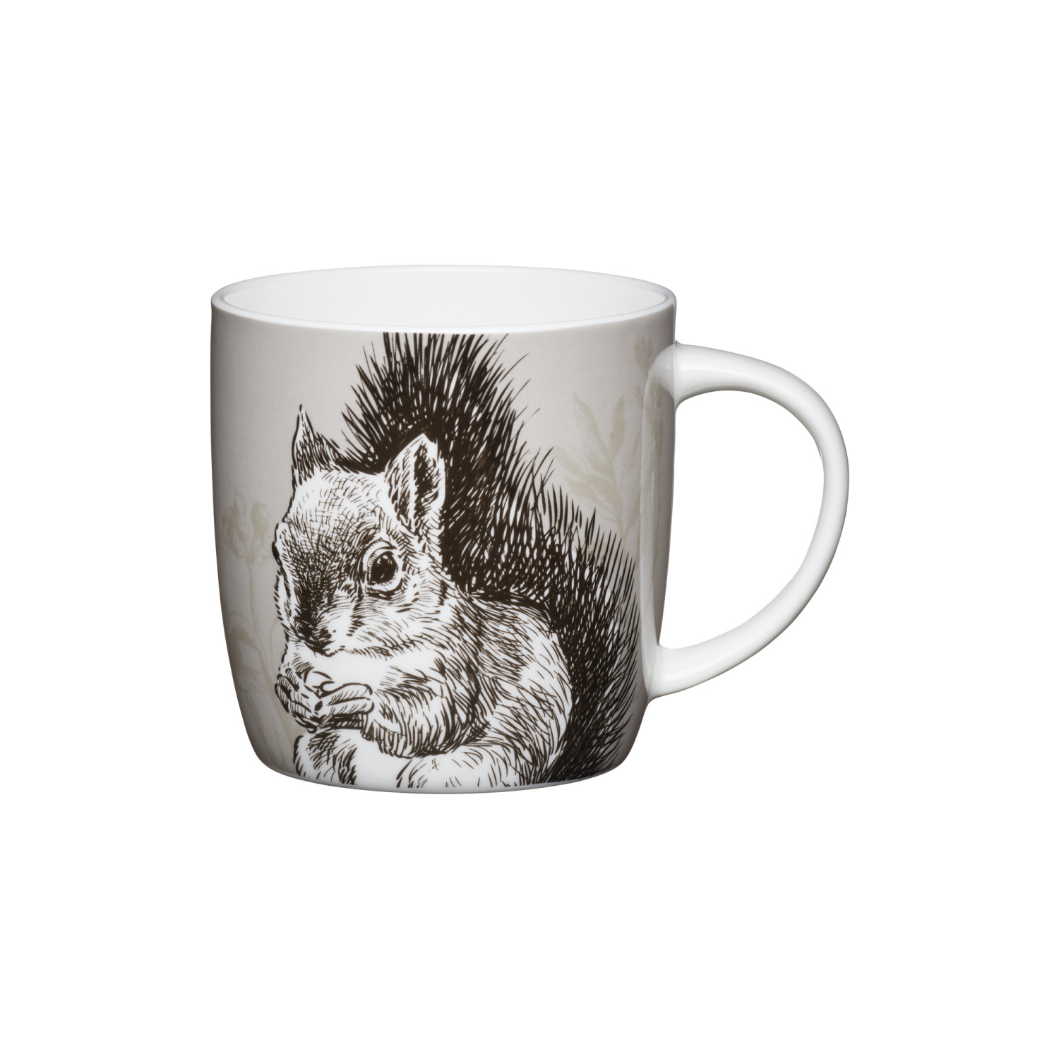 KitchenCraft Set of Four China Squirrel Mugs KitchenCraft Set of Four China Squirrel Mugs
