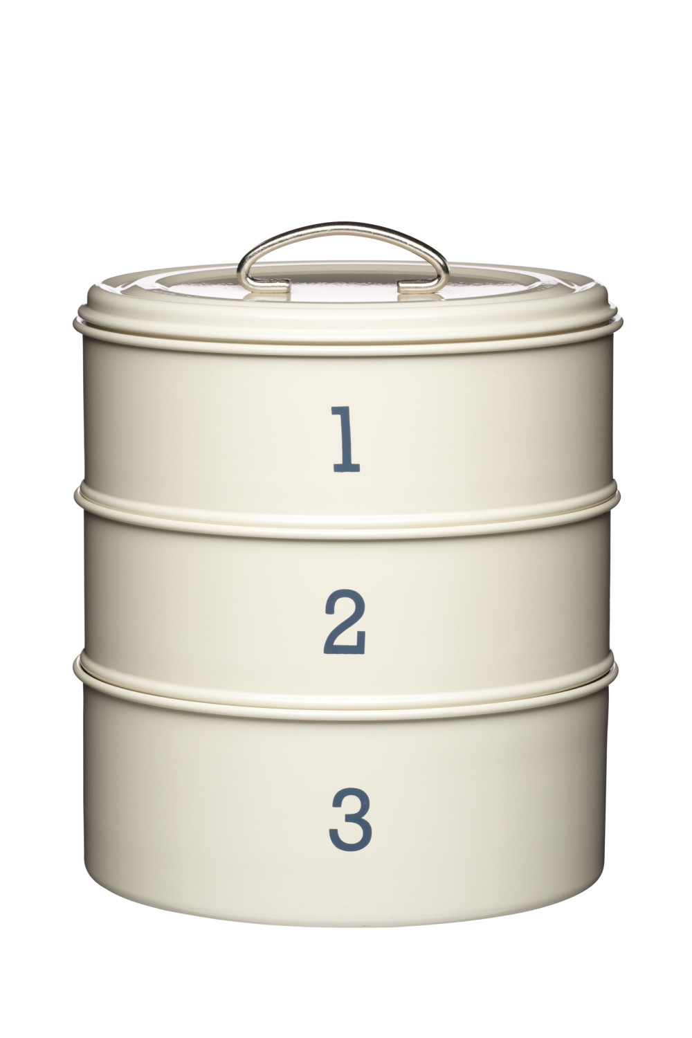 Living Nostalgia Antique Cream Three Tier Cake Tin Set Living Nostalgia Antique Cream Three Tier Cake Tin Set