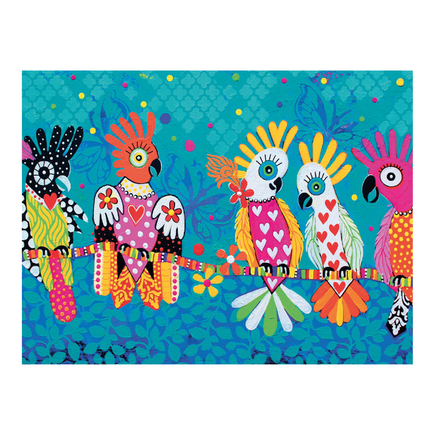 Maxwell & Williams Love Hearts Chatter Tea Towel