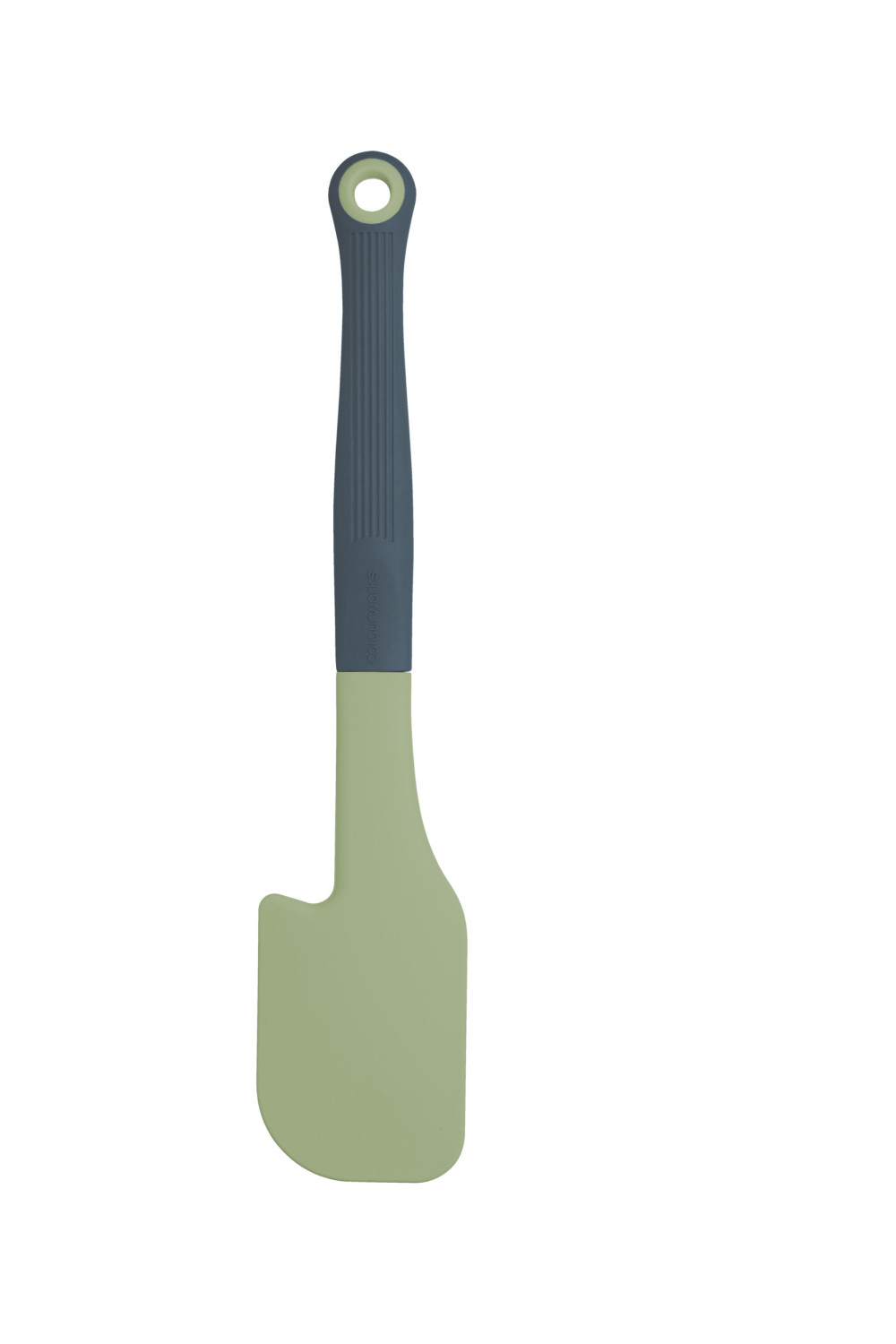 Colourworks Classics Green Silicone Spatula with Soft Touch Handle