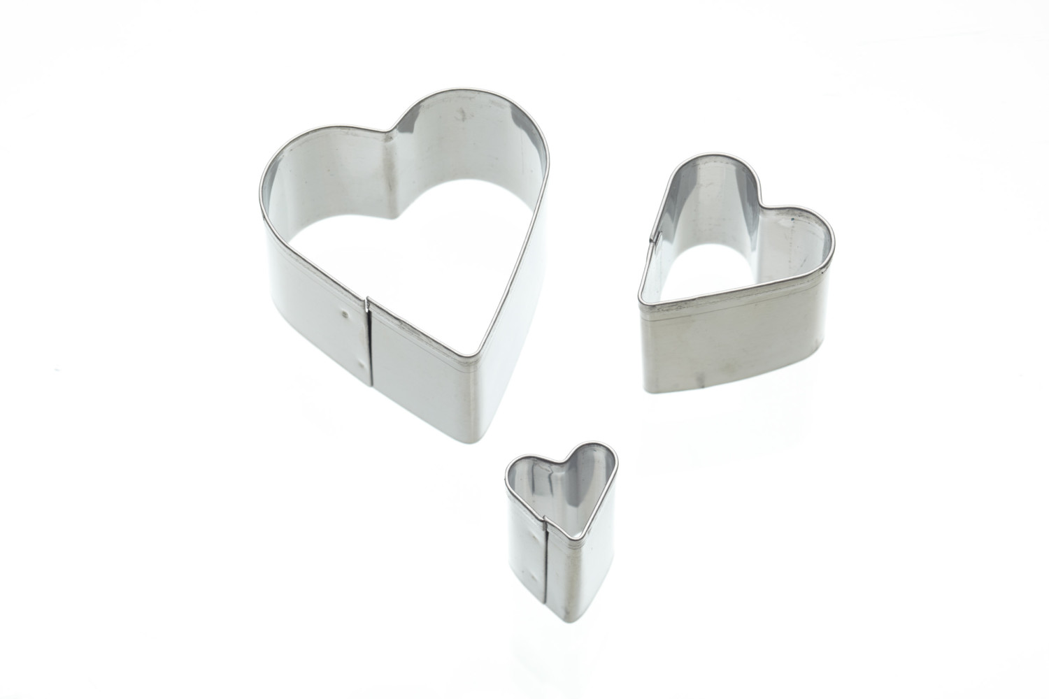 Sweetly Does It Set of 3 Heart Fondant Cutters Sweetly Does It Set of 3 Heart Fondant Cutters