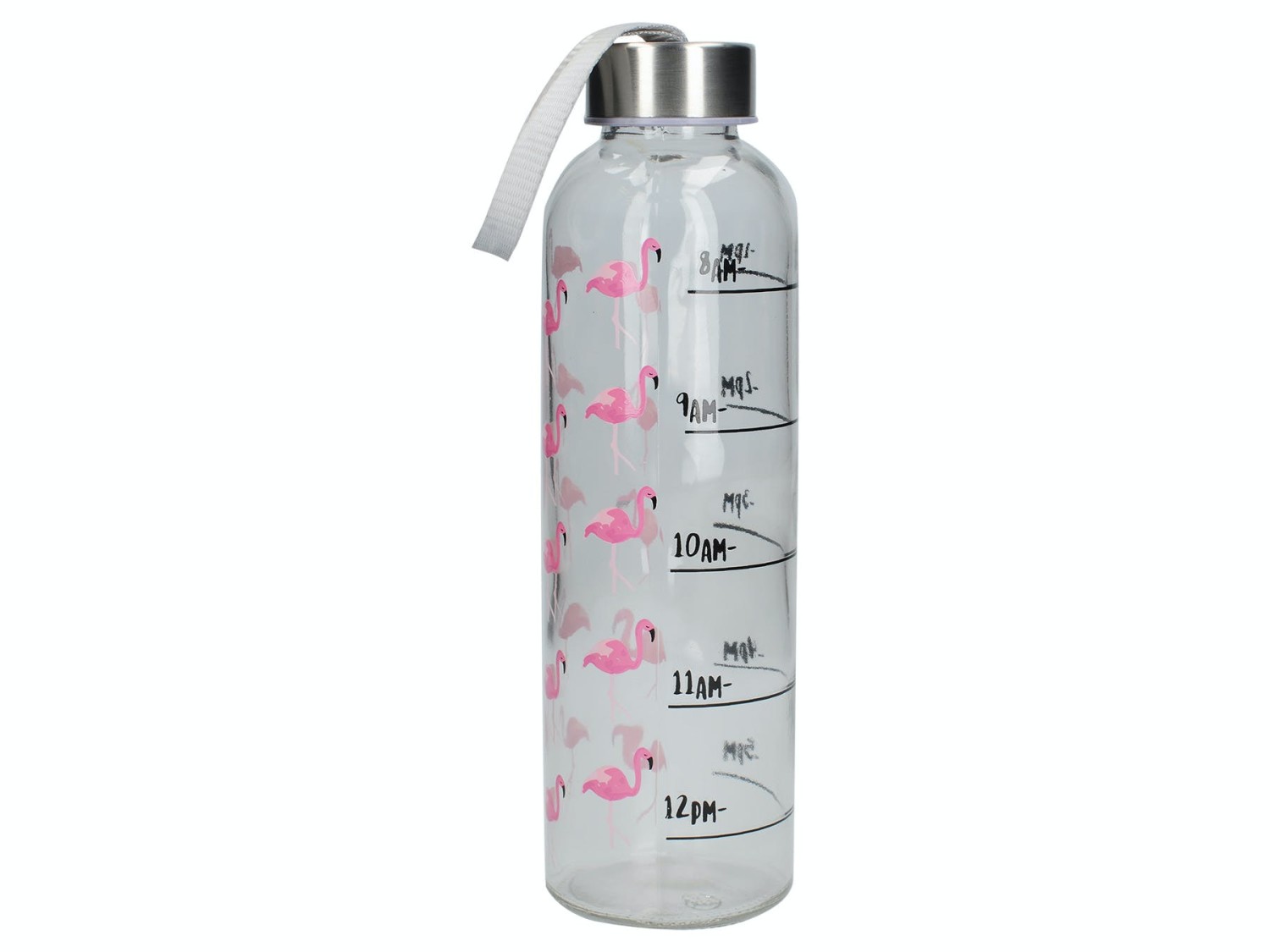 Creative Tops Ava & I Flamingo 500ml Glass Bottle