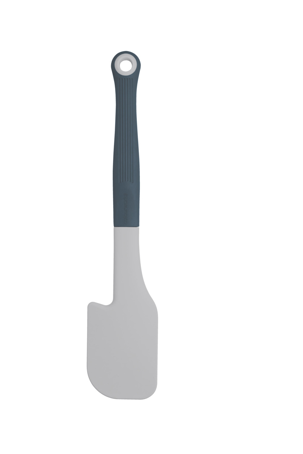 Colourworks Classics Grey Silicone Spatula with Soft Touch Handle