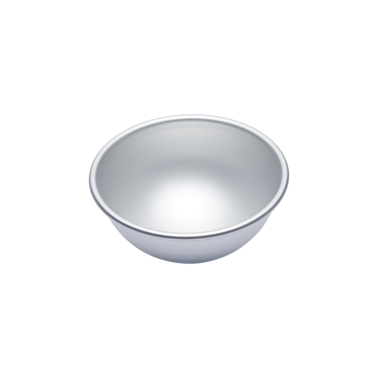 MasterClass Silver Anodised Hemisphere Cake Pan, 15cm