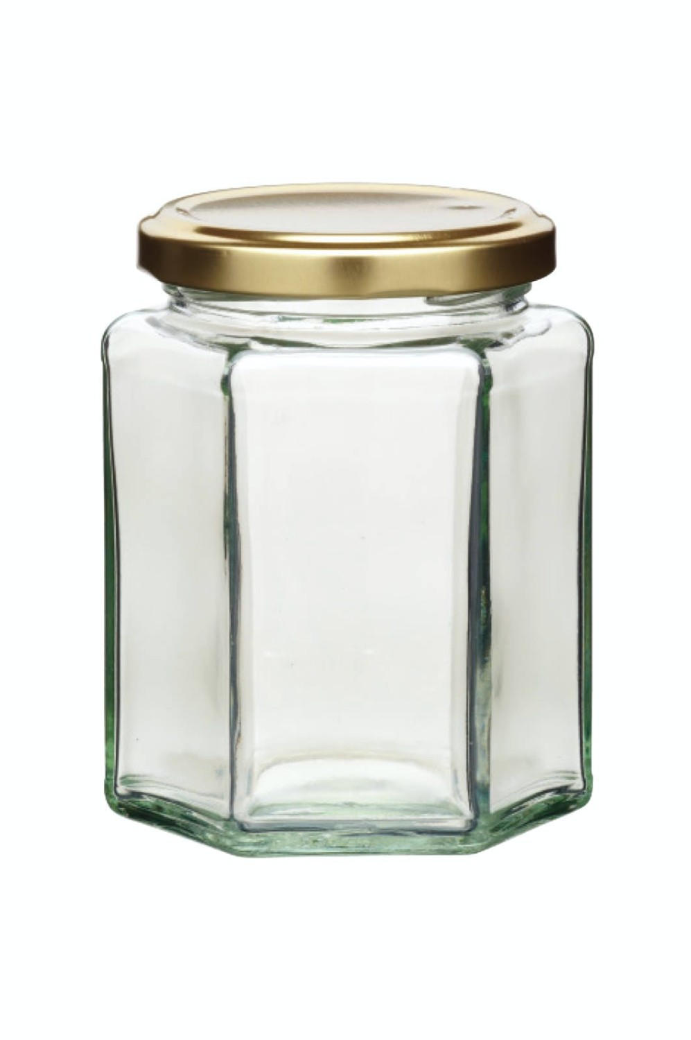 Home Made 340ml Hexagonal Jar with Twist-off Lid