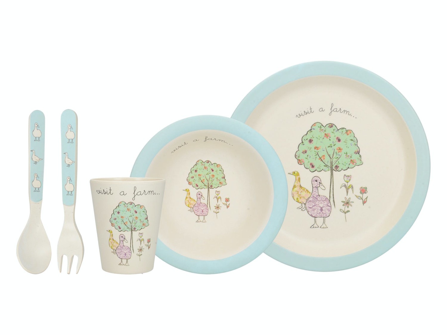 Creative Tops On The Farm 5 Piece Duck Set