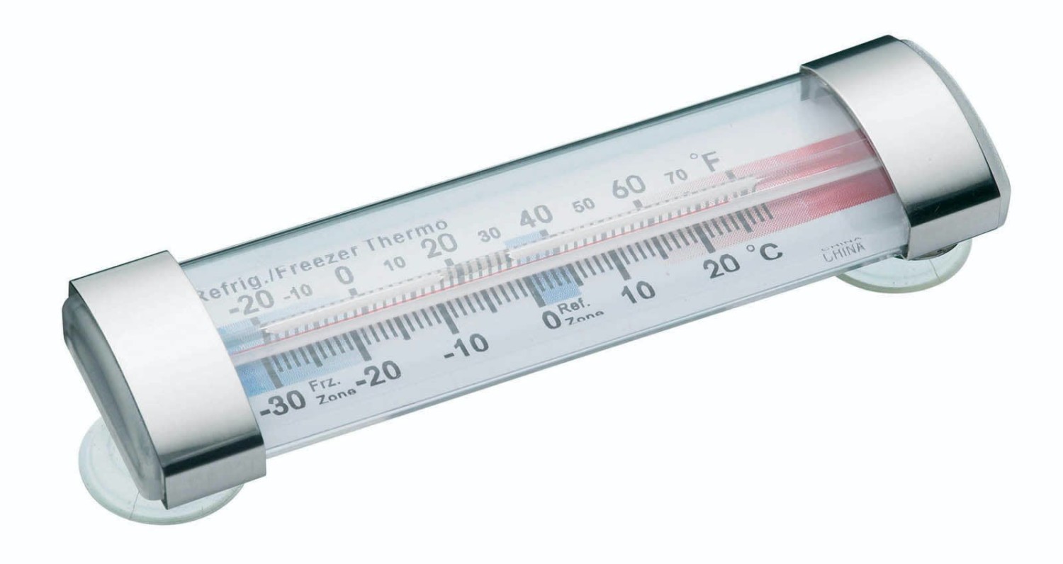 KitchenCraft Plastic Fridge and Freezer Thermometer