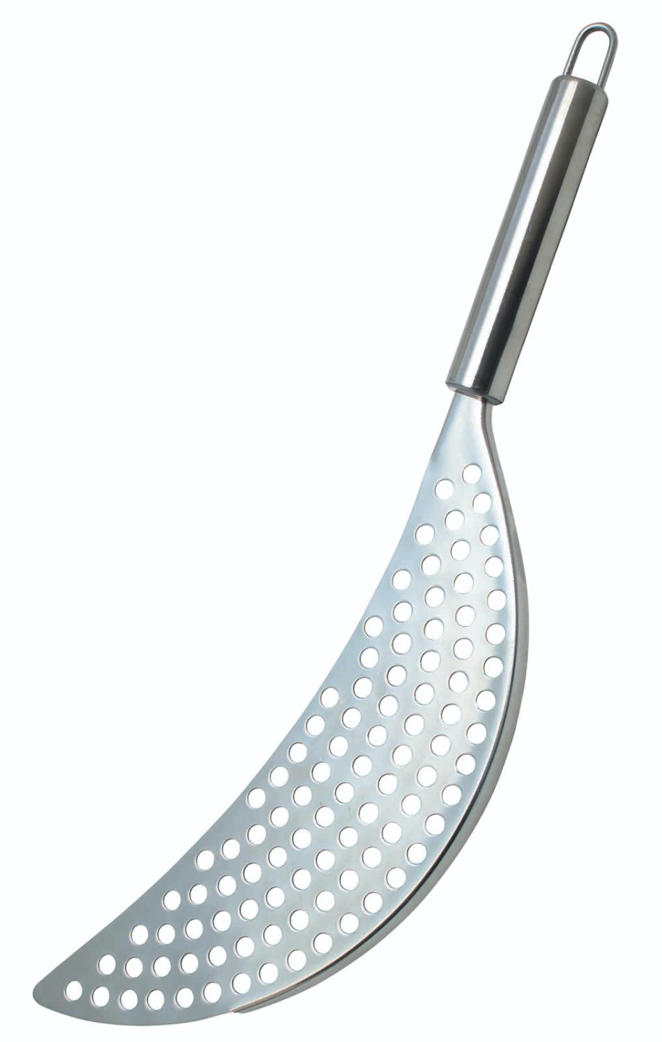 KitchenCraft Stainless Steel Crescent Shaped Pan Drainer