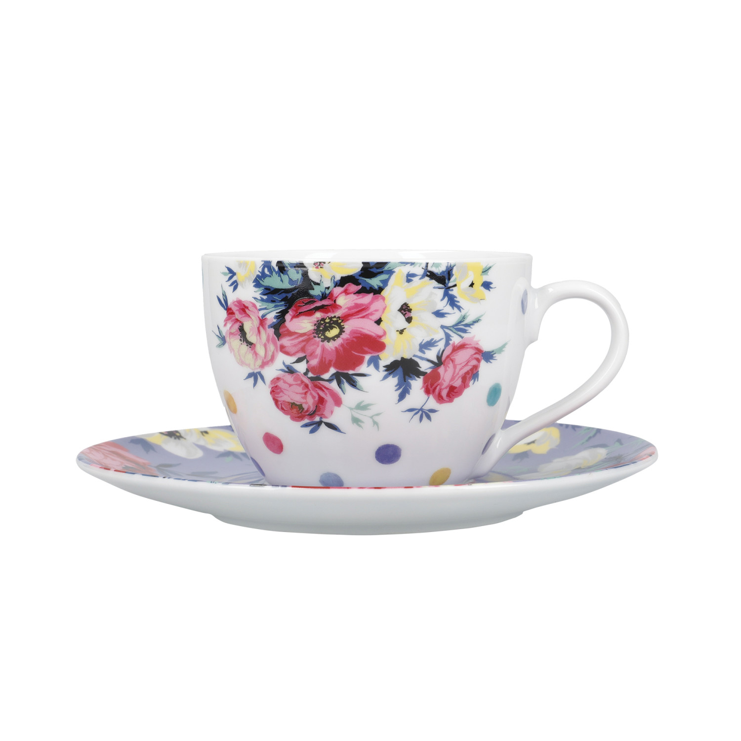Mikasa Clovelly Porcelain 240ml Teacup and Saucer