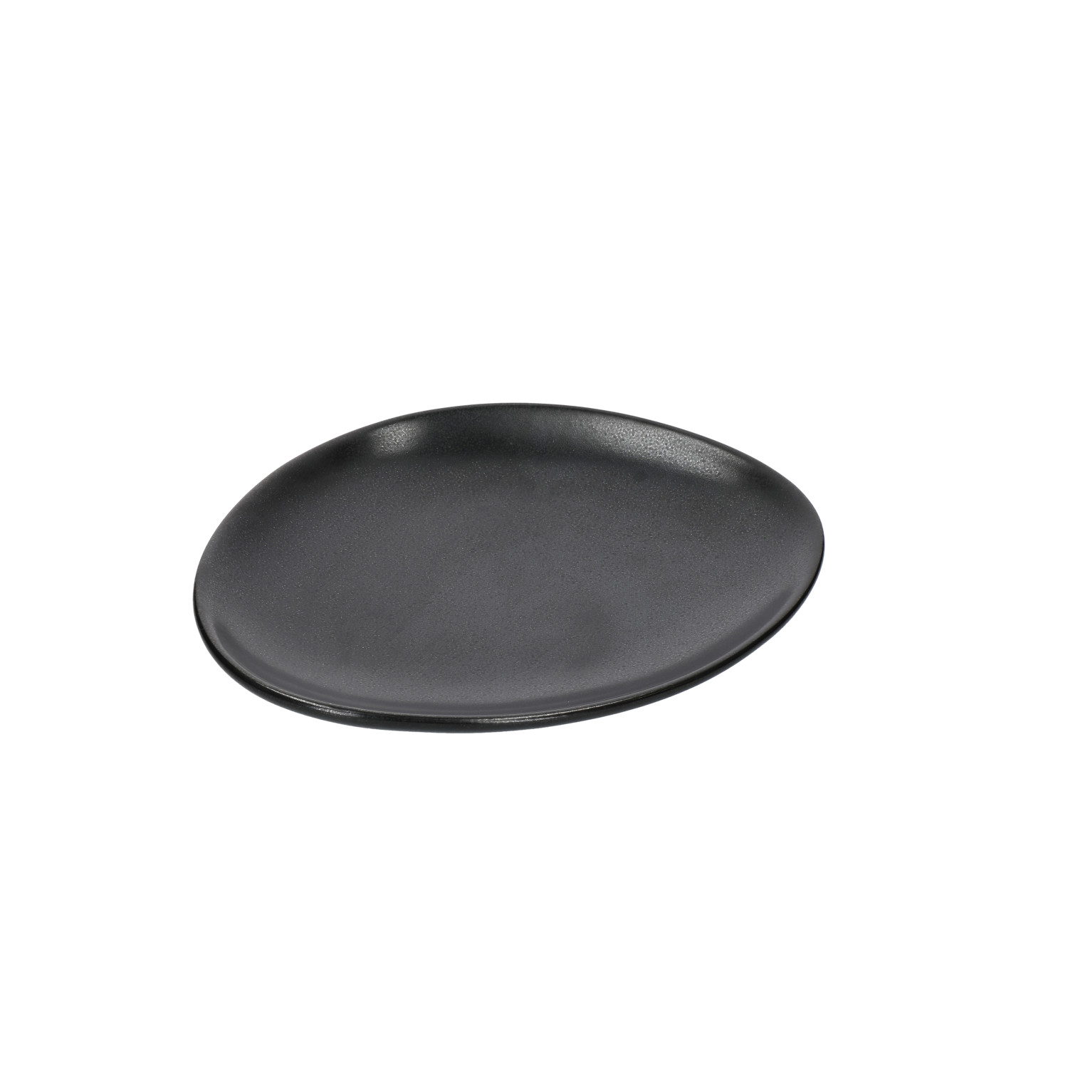 Mikasa Hospitality Pebble Plate, 21 cm, Black