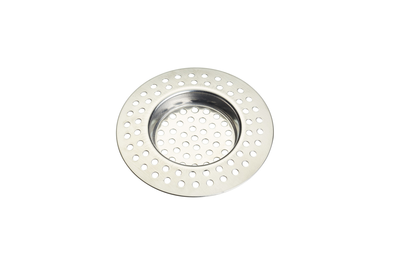 KitchenCraft Stainless Steel Kitchen Sink Strainer, Rust-Resistant Silver, 7.5cm