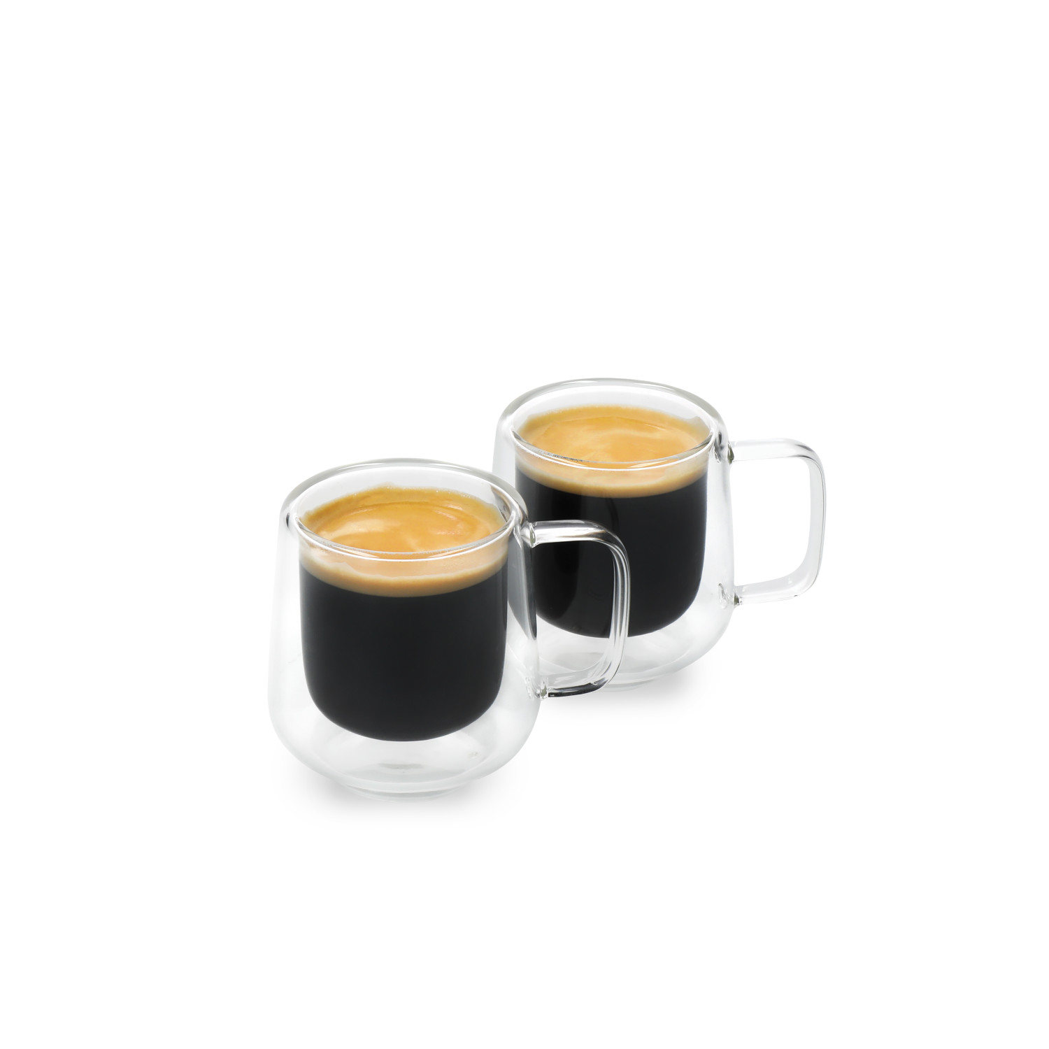 La Cafetière 2pc Siena Double-Walled Espresso Glasses Set, 100ml La Cafetière 2pc Siena Double-Walled Espresso Glasses Set, 100ml