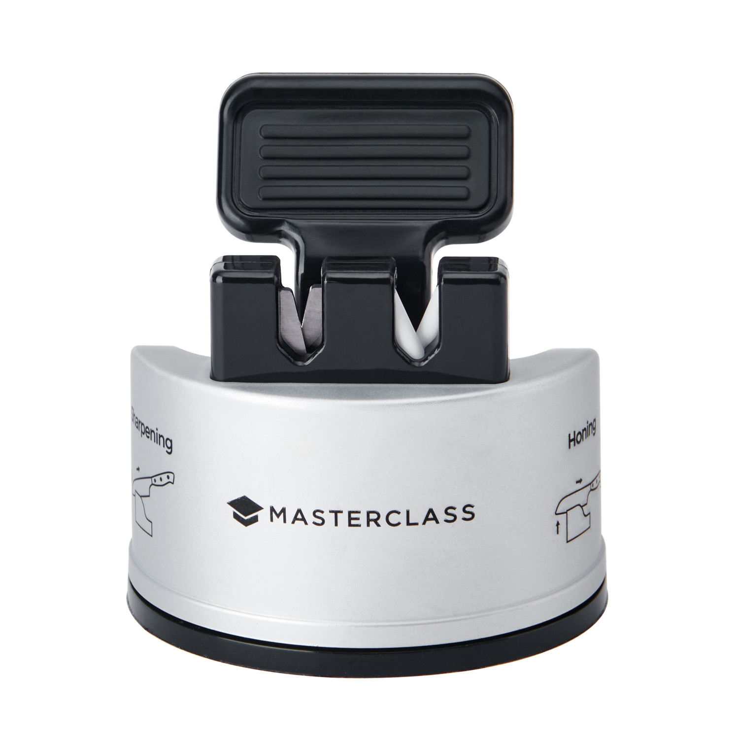 MasterClass Smart Sharp Dual Knife Sharpener, Silver MasterClass Smart Sharp Dual Knife Sharpener, Silver
