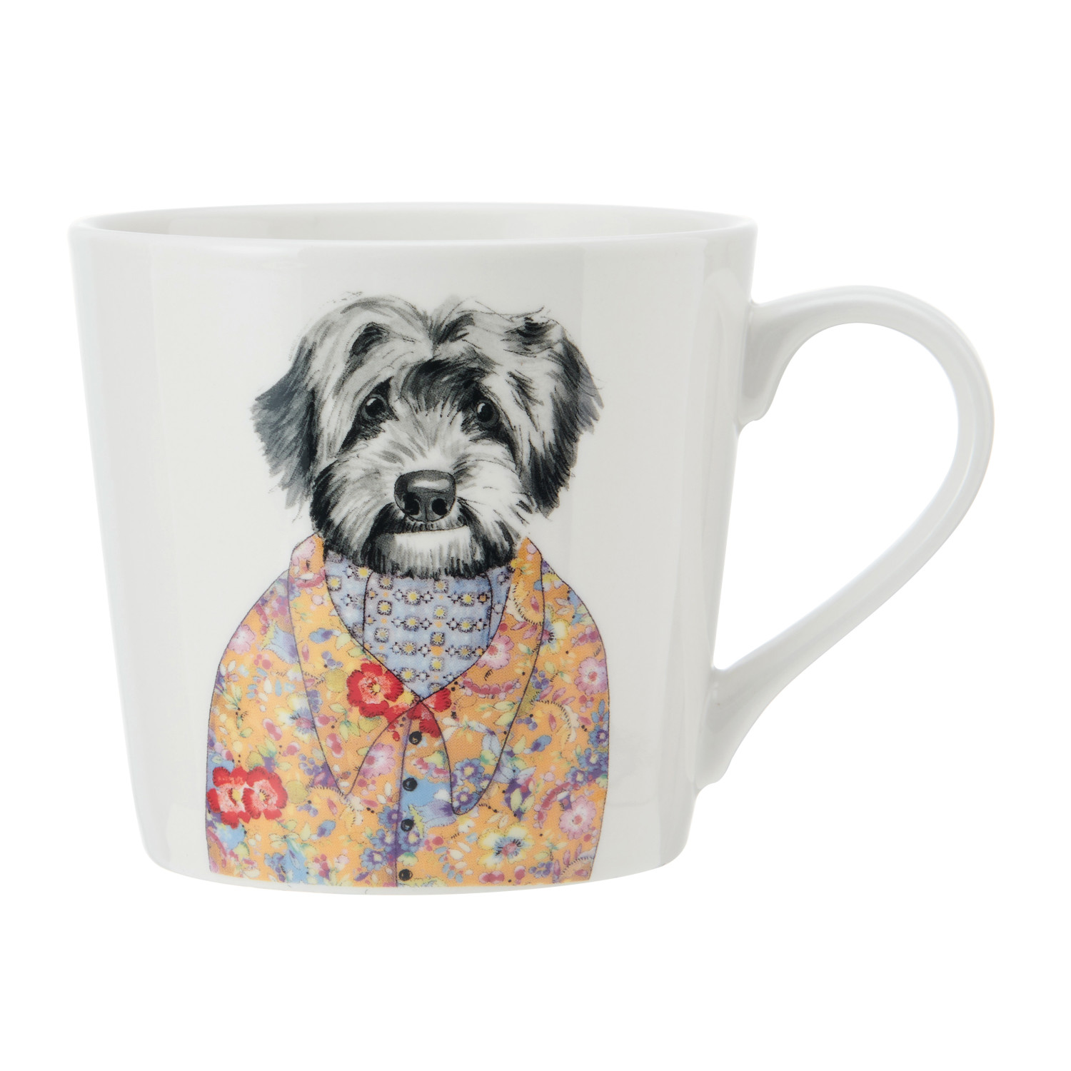 Mikasa TipperleyHill Fine China Mug, Cockapoo Dog Print, 380ml Mikasa TipperleyHill Fine China Mug, Cockapoo Dog Print, 380ml