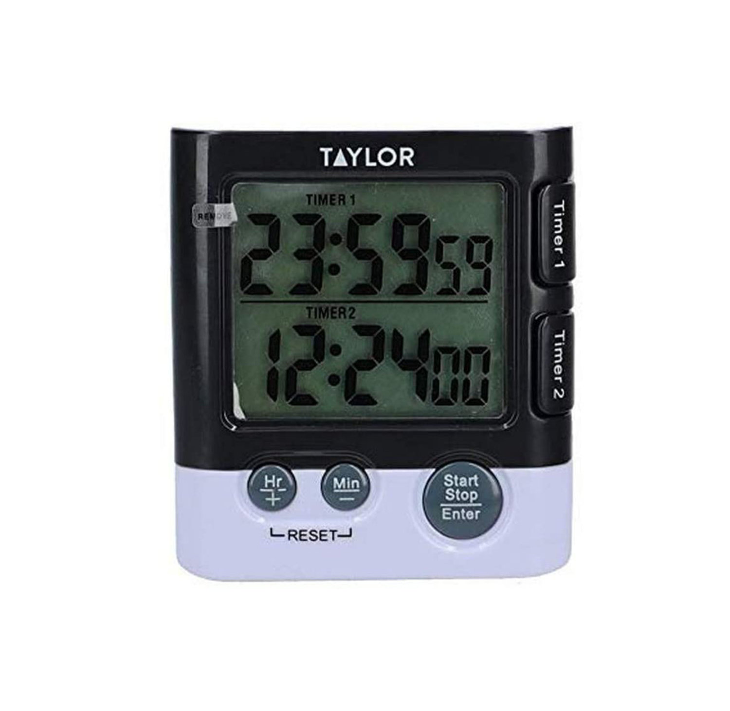 Taylor Dual Kitchen Timer and 24 Hour Digital Clock