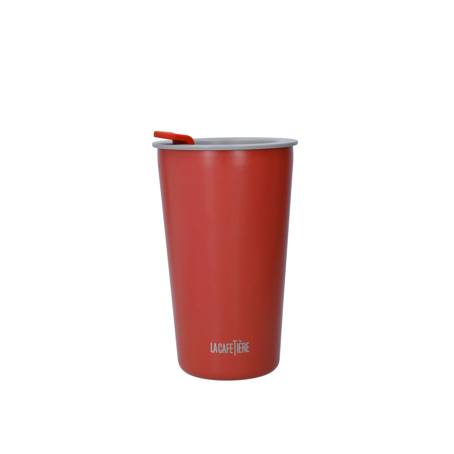 La Cafetière Pavia Insulated Travel Mug, 400ml, Red  La Cafetière Pavia Insulated Travel Mug, 400ml, Red