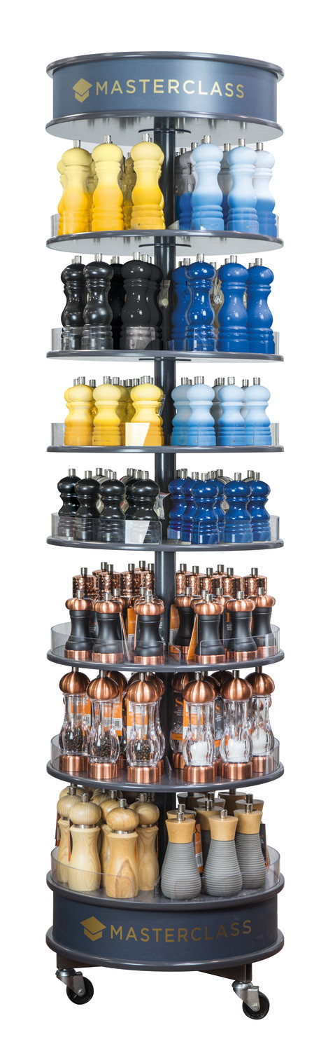 MasterClass Salt and Pepper Mill Shelving Unit Only
