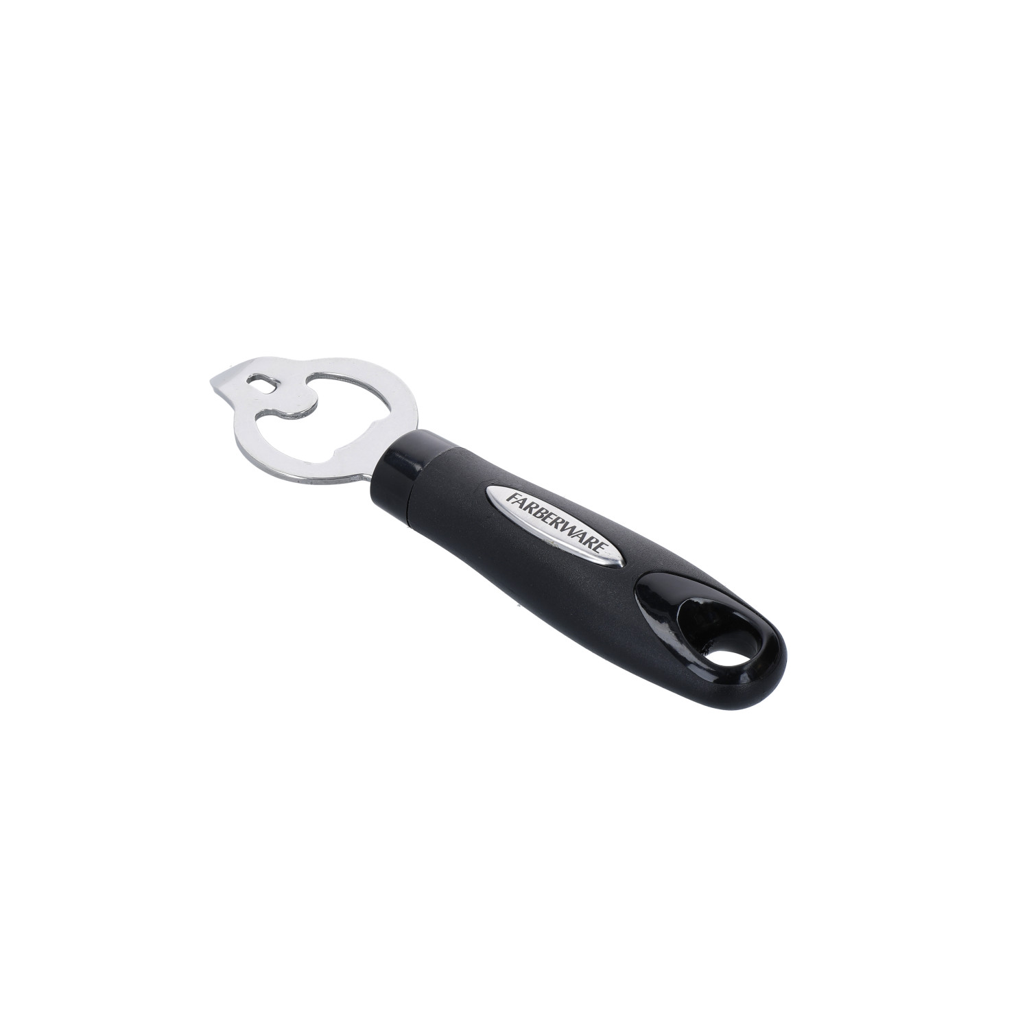 Farberware Comfort-Grip Beer Bottle Opener, Metal / Plastic, 17 cm (6.5") - Black