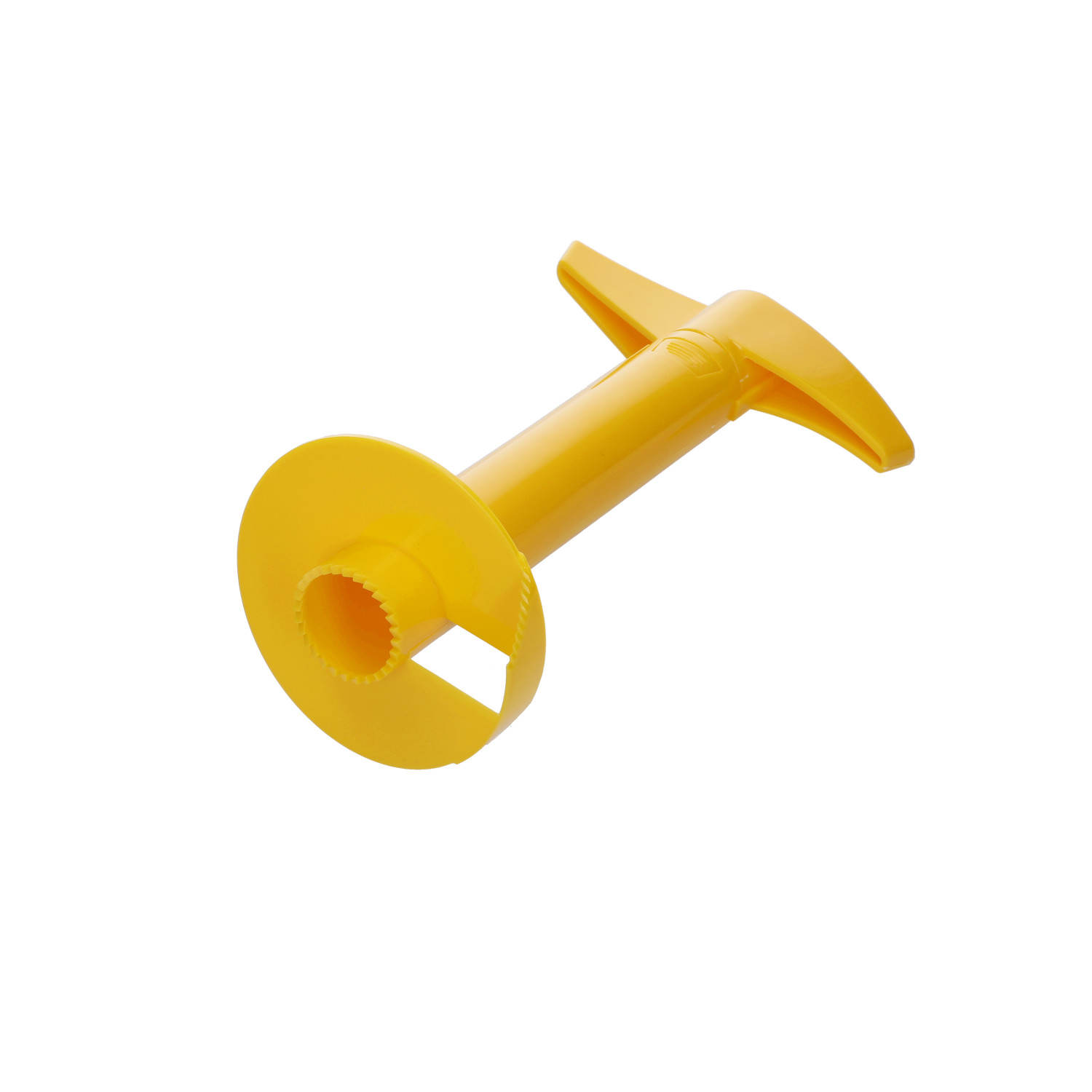 Farberware Fresh Pineapple Corer and Slicer, Plastic, 13 x 3.5 x 22 cm (5" x 1" x 8.5") - Yellow