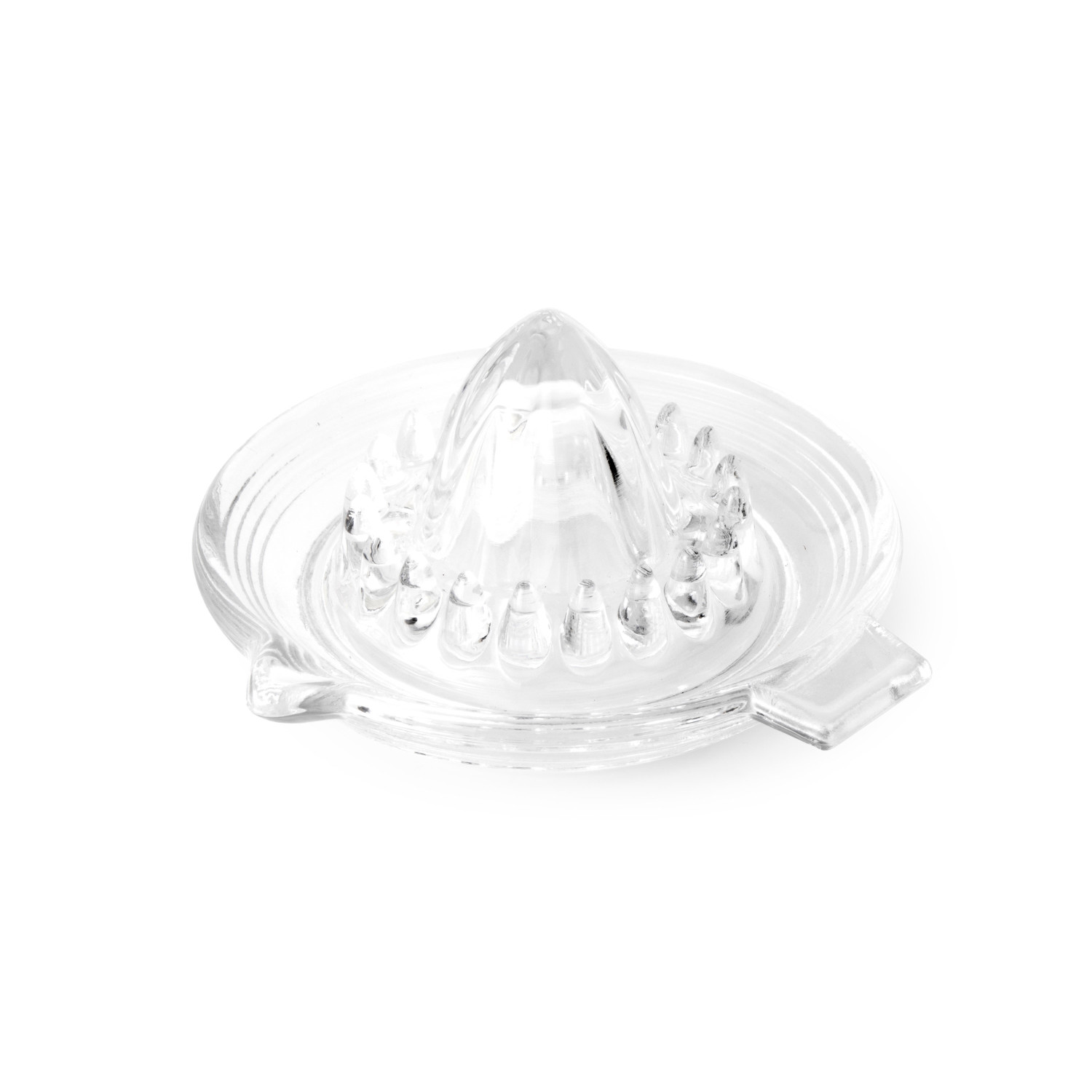KitchenCraft Round Glass Lemon / Citrus Fruit Squeezer KitchenCraft Round Glass Lemon / Citrus Fruit Squeezer