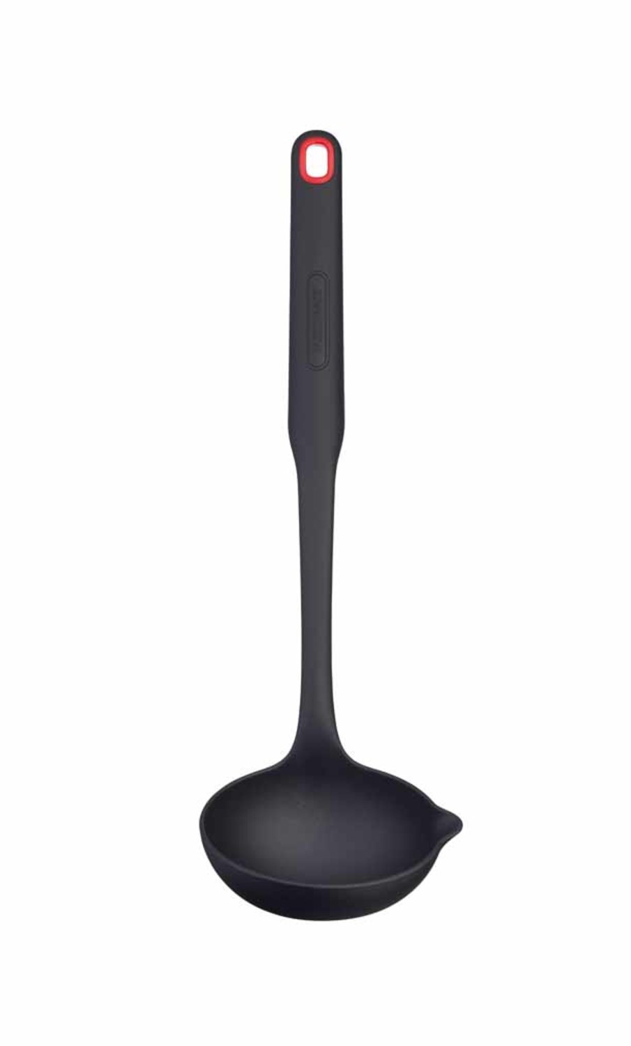 Farberware Nonstick-Safe Soup Ladle, Plastic, 34 cm (13.5") - Black
