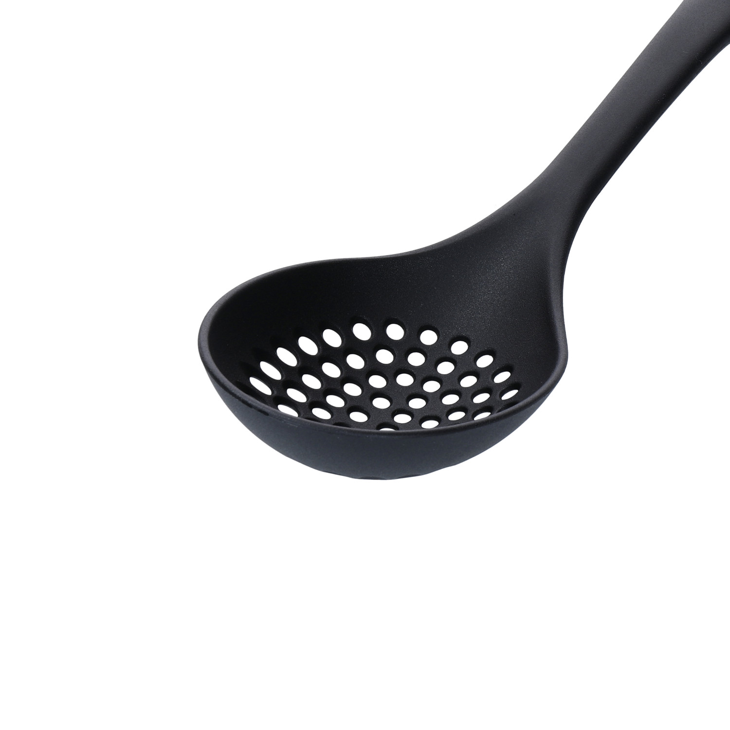 Farberware Nonstick-Safe Slotted Spoon, Plastic, 34 cm (13.5") - Black