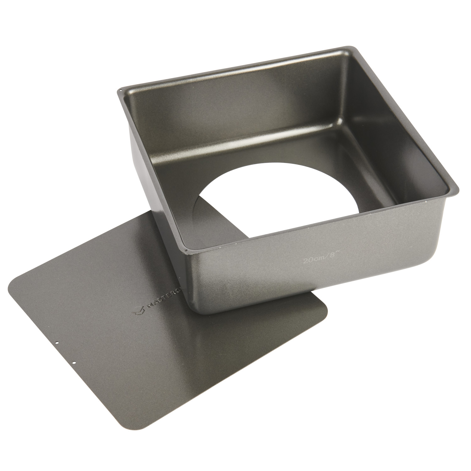 MasterCraft Heavy Loose Base Square Deep Cake Pan 21cm