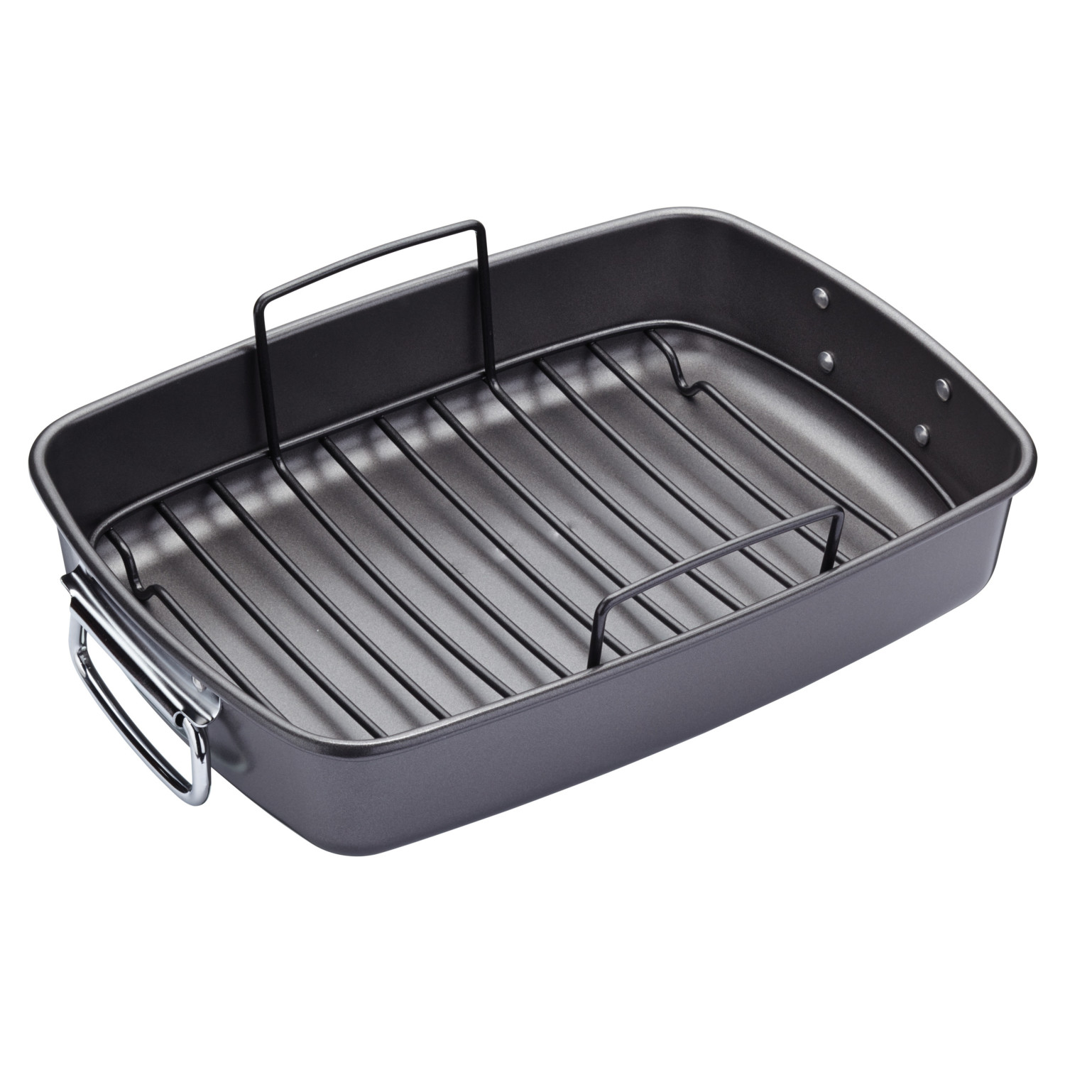 MasterCraft Heavy Base Roaster & Rack 40 x 28cm