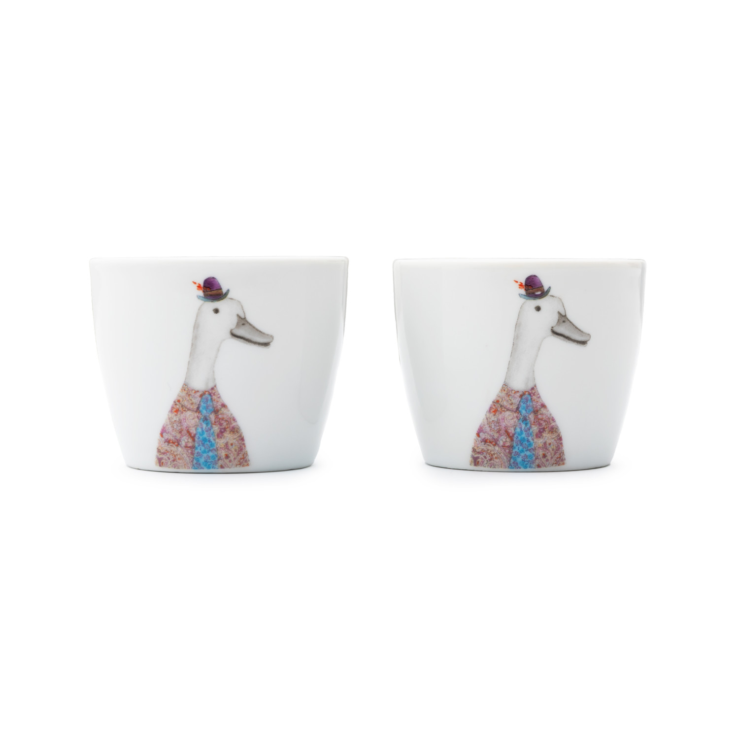 Mikasa Tipperleyhill Porcelain Duck Egg Cup Set of 2, 5 x 4cm Mikasa Tipperleyhill Porcelain Duck Egg Cup Set of 2, 5 x 4cm