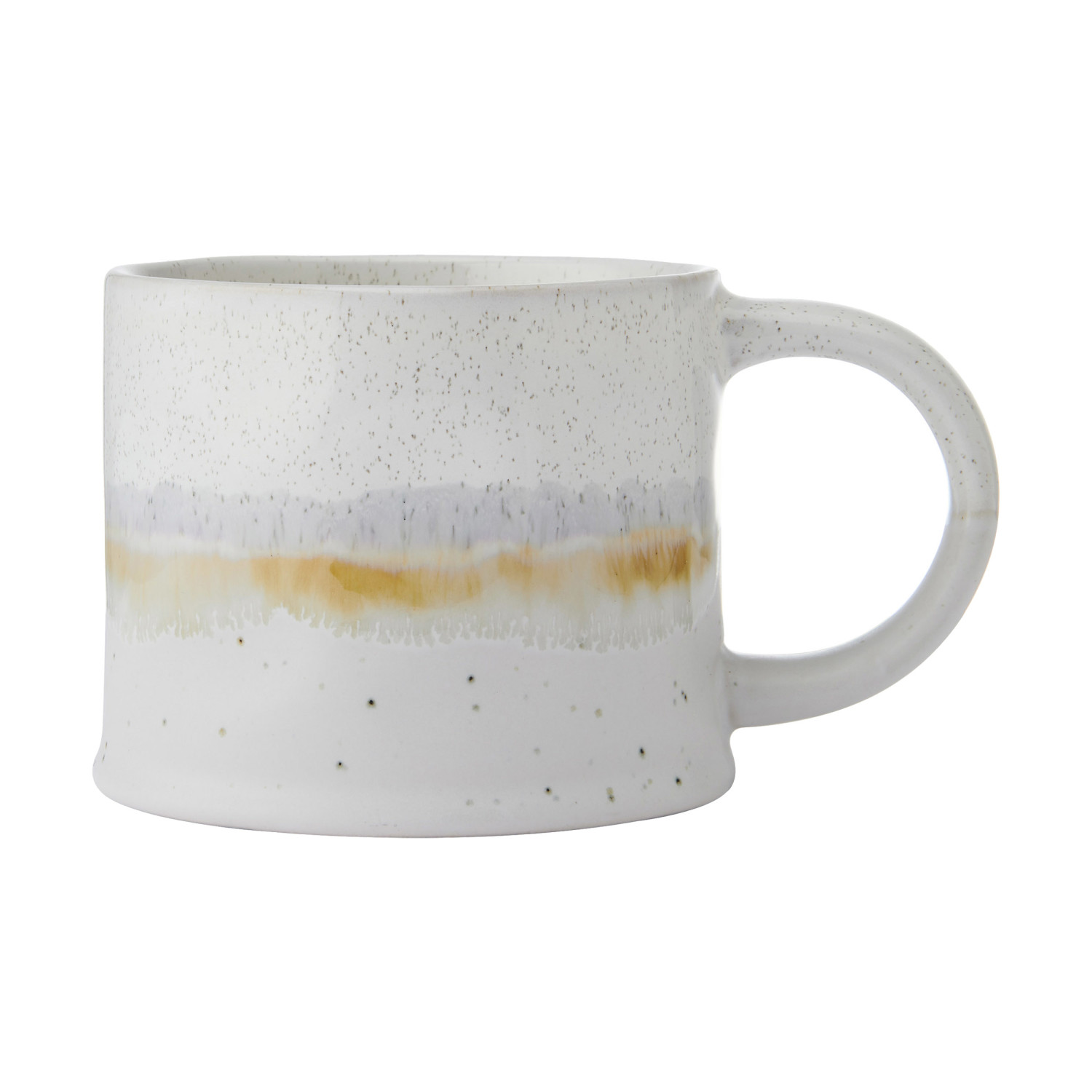 Mikasa White Reactive Glaze Stoneware Mug, 450ml