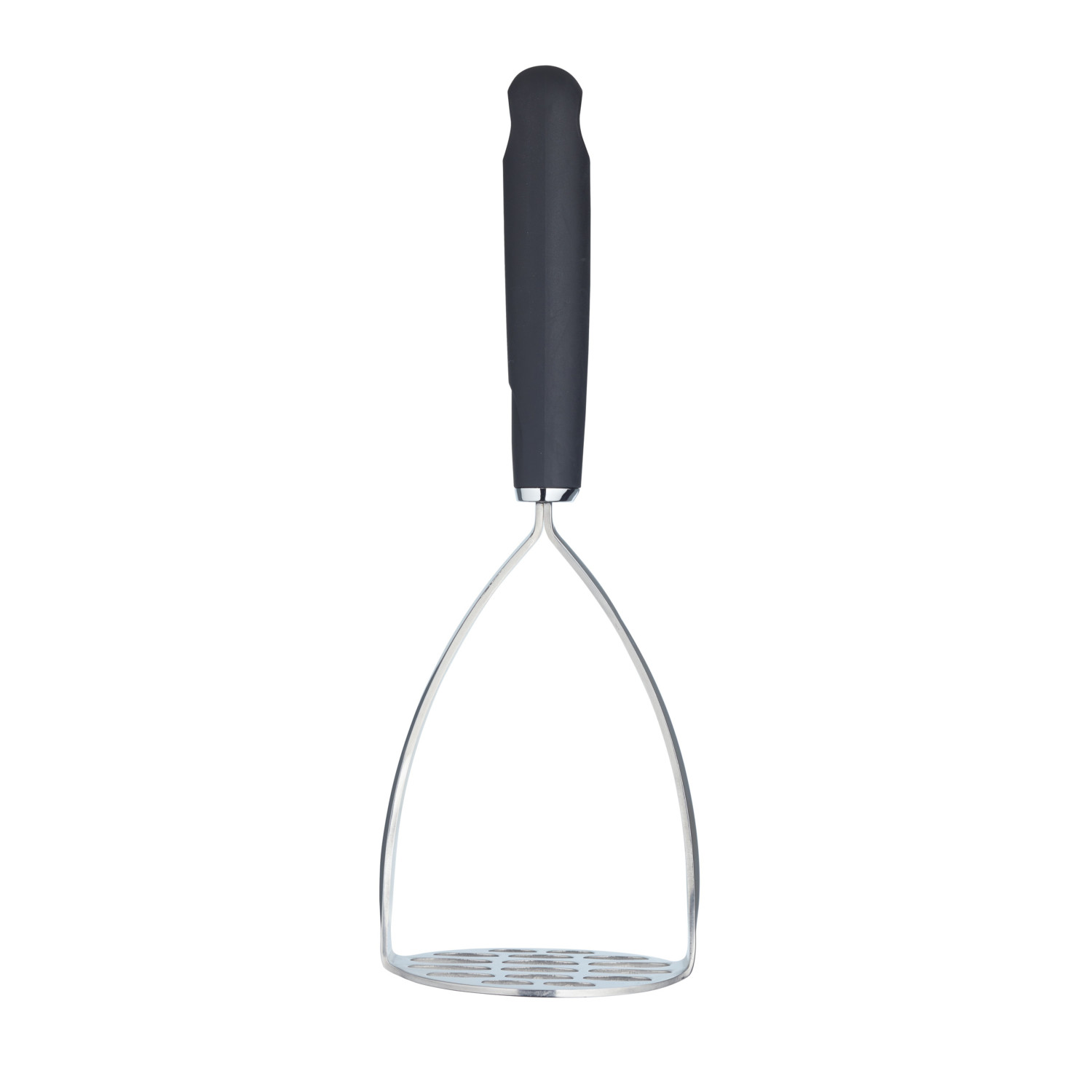 MasterCraft Soft Grip Stainless Steel Potato Masher