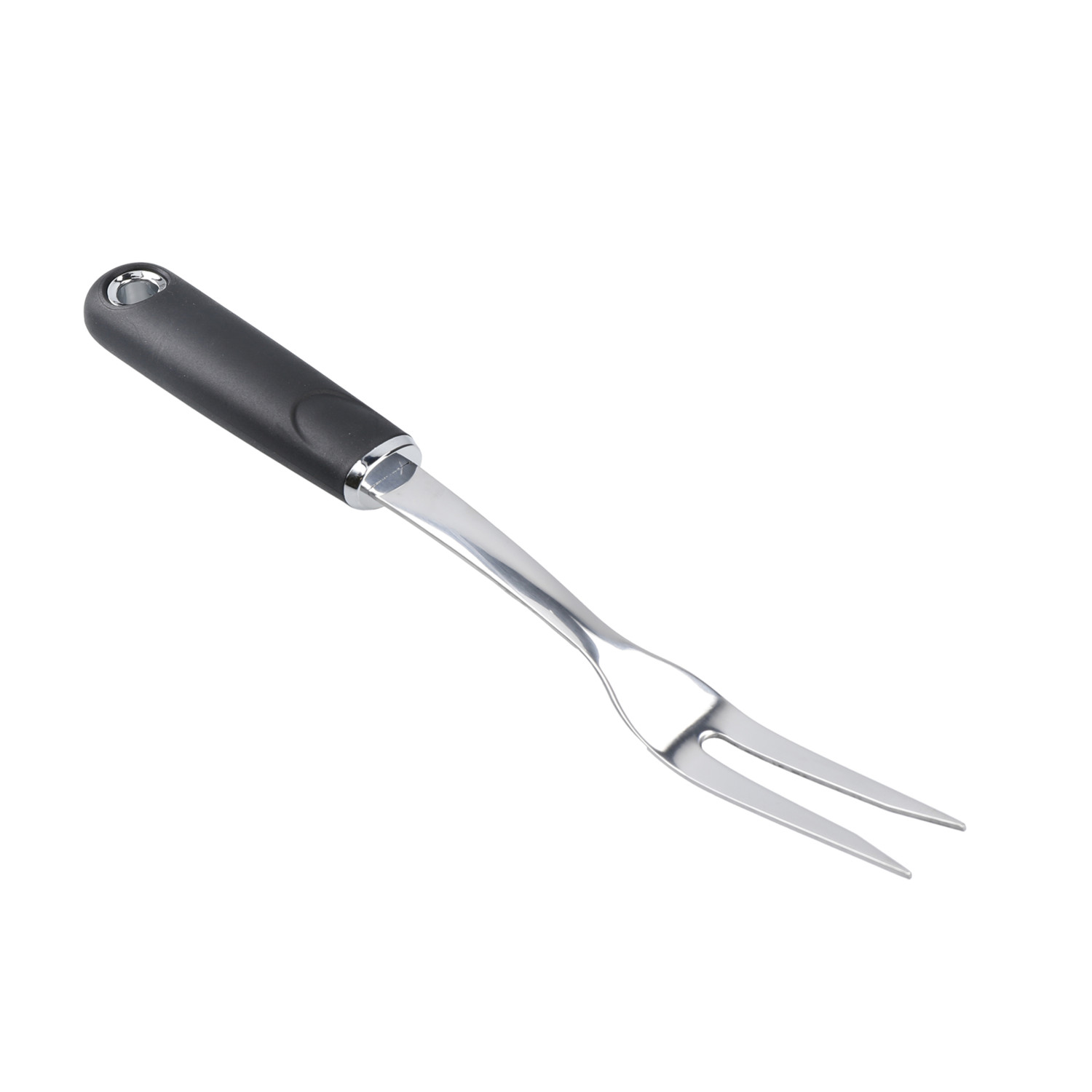 MasterCraft Soft Grip Stainless Steel Carving Fork