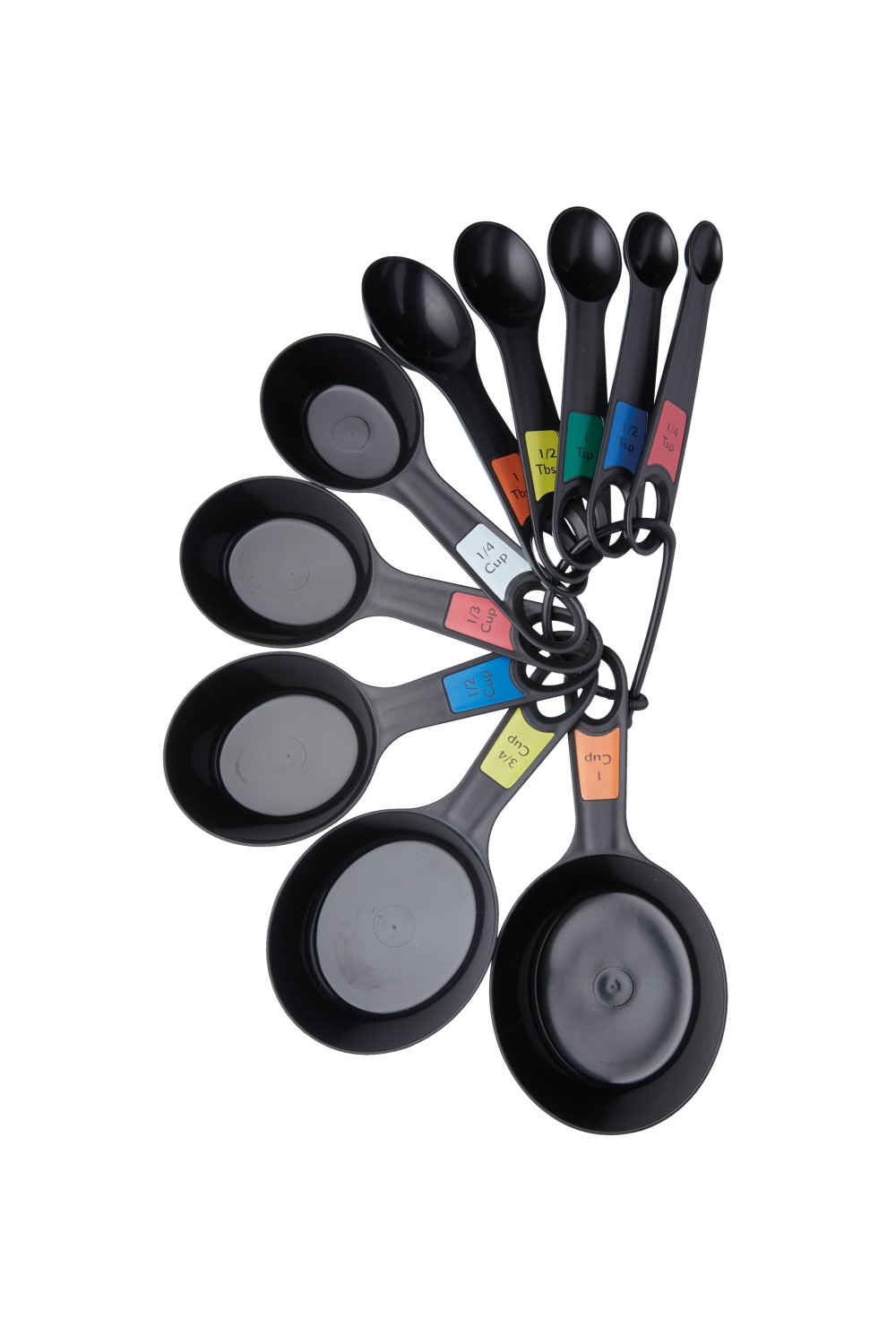 KitchenCraft Set of 10 Stacking Measures KitchenCraft Set of 10 Stacking Measures