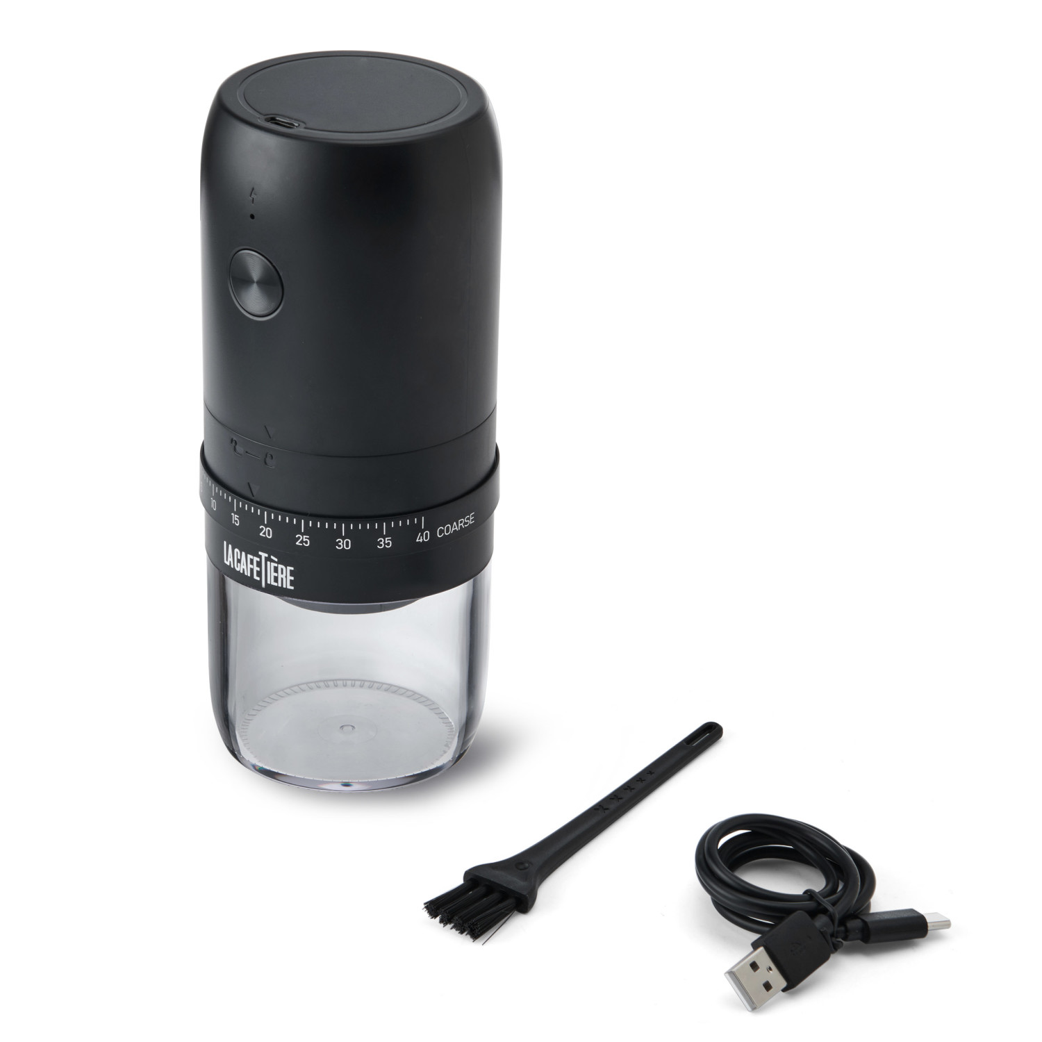 La Cafetière Electric Ceramic Burr Coffee Grinder, 200ml