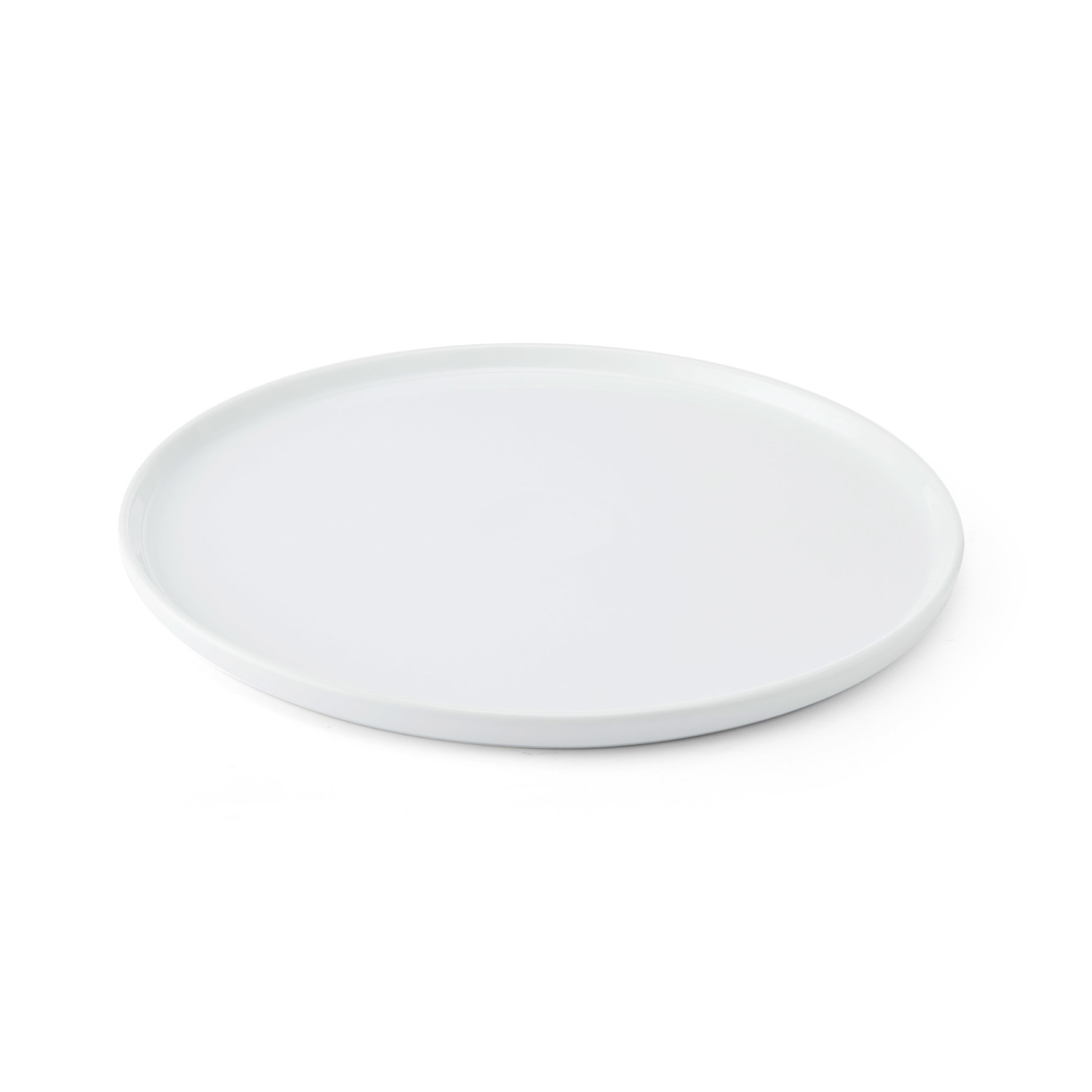 Mikasa Chalk Porcelain Pizza Plate, White, 32cm