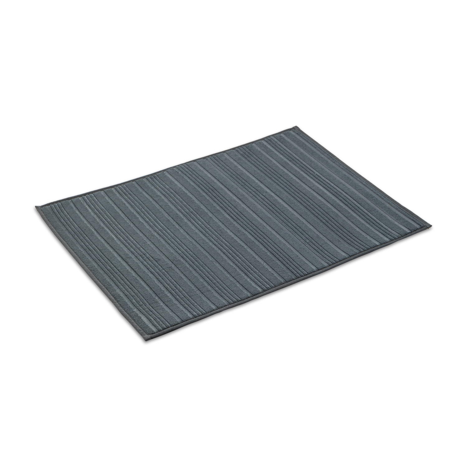 KitchenAid Set of 2 Sink Drying Mats, Charcoal Grey
