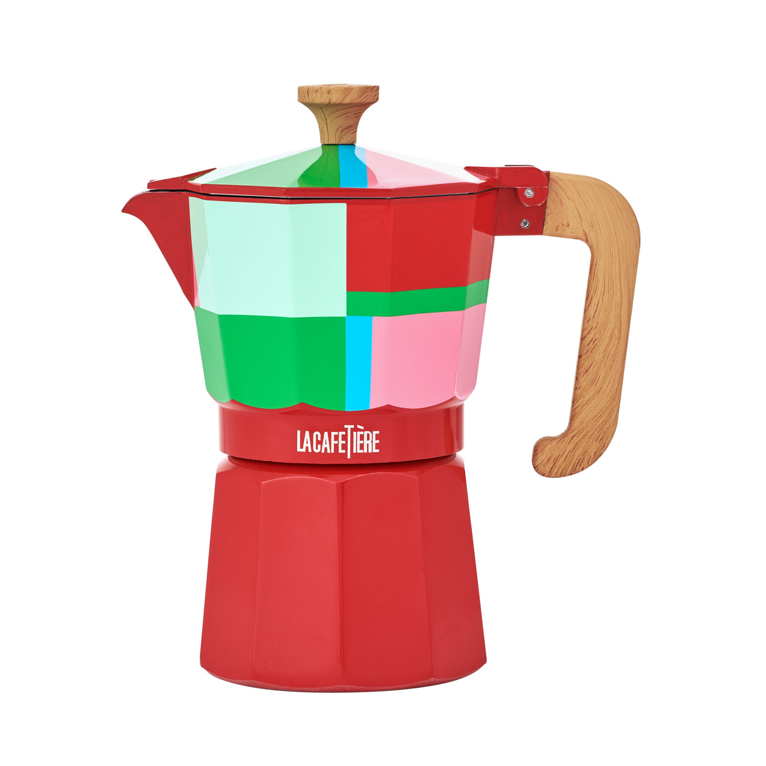 La Cafetière Venice 6 Cup Espresso Maker, Aluminium, 290ml, Utopian Lines