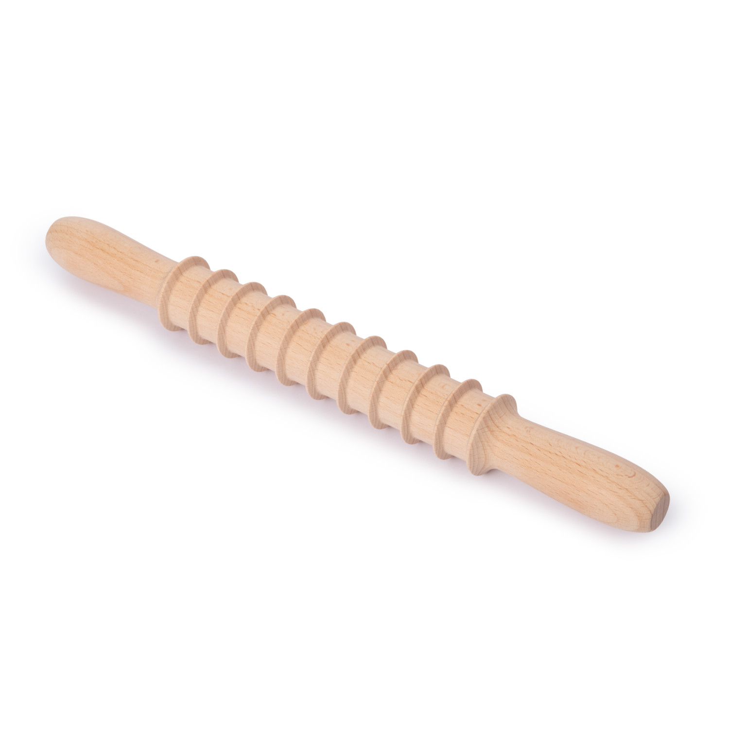 KitchenCraft World of Flavours Pappardelle Cutter, 33cm, Beechwood