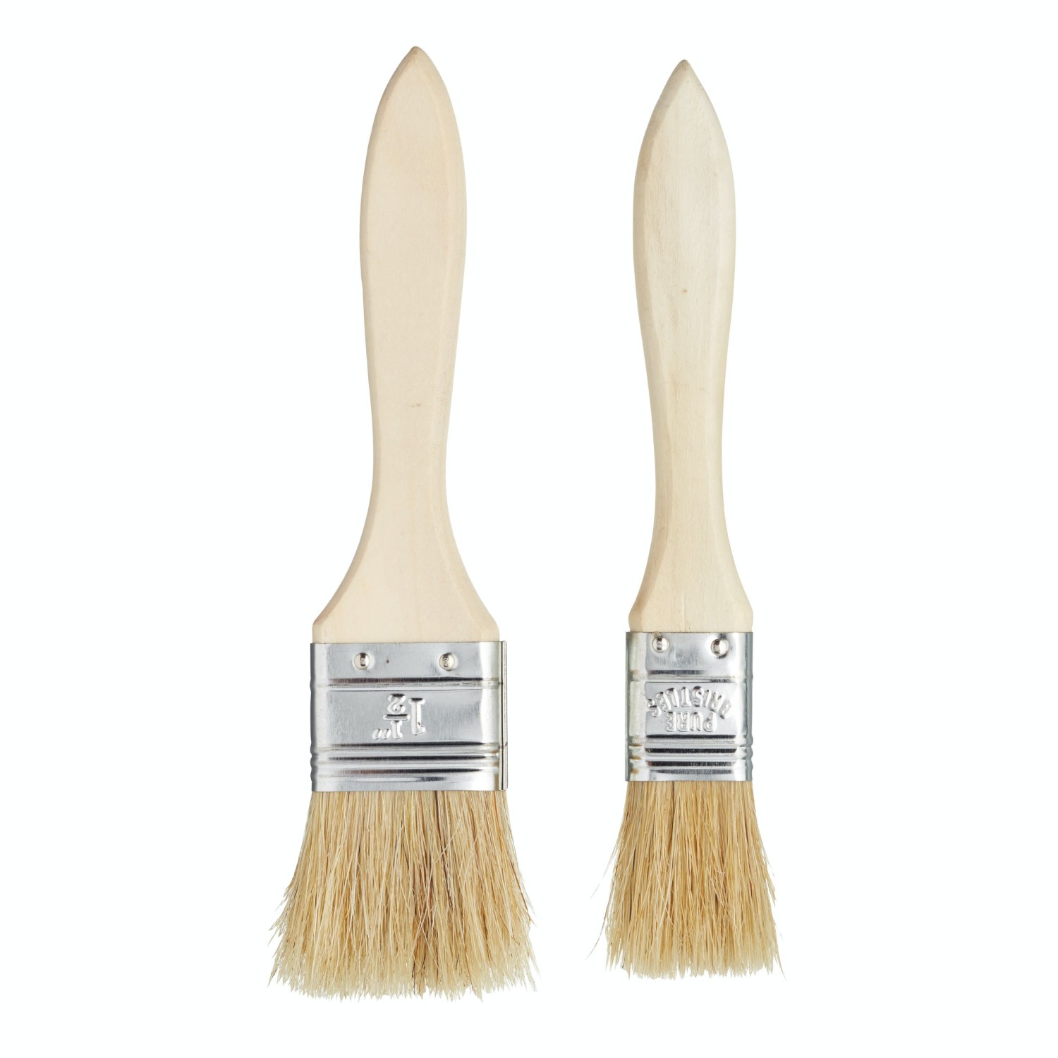 KitchenCraft Set of 2 Wide Pastry Brushes KitchenCraft Set of 2 Wide Pastry Brushes