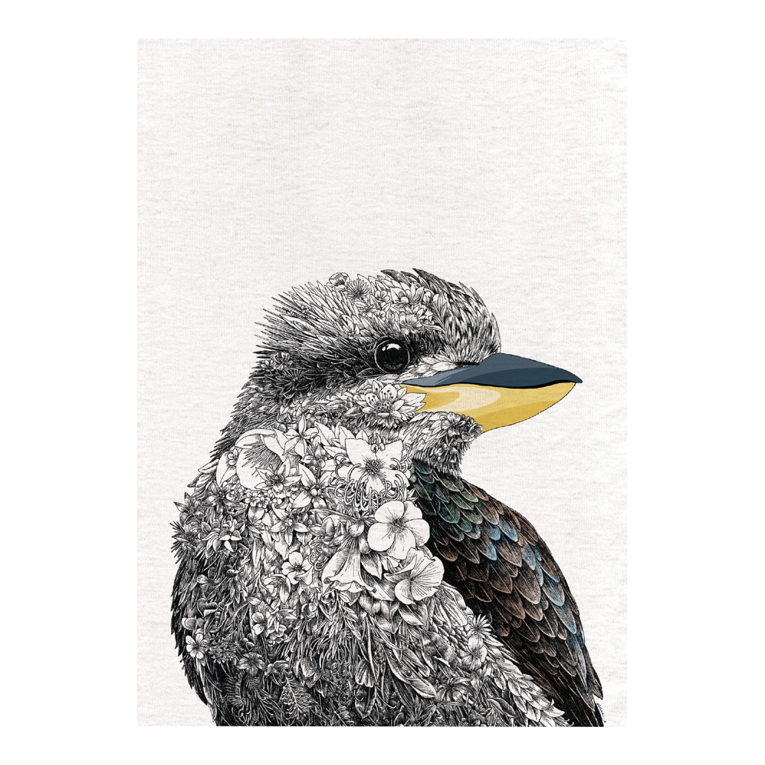 Maxwell & Williams Marini Ferlazzo Laughing Kookaburra Tea Towel