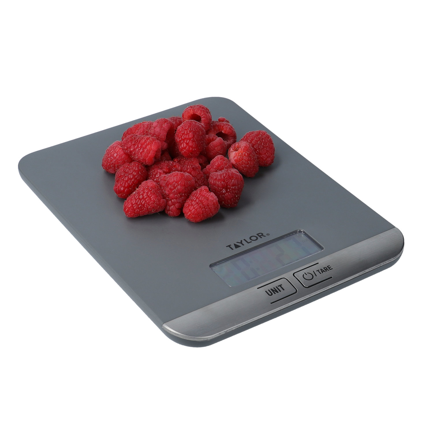 Taylor Digital Slim Kitchen Scale, 5kg / 5000ml, Grey Taylor Digital Slim Kitchen Scale, 5kg / 5000ml, Grey