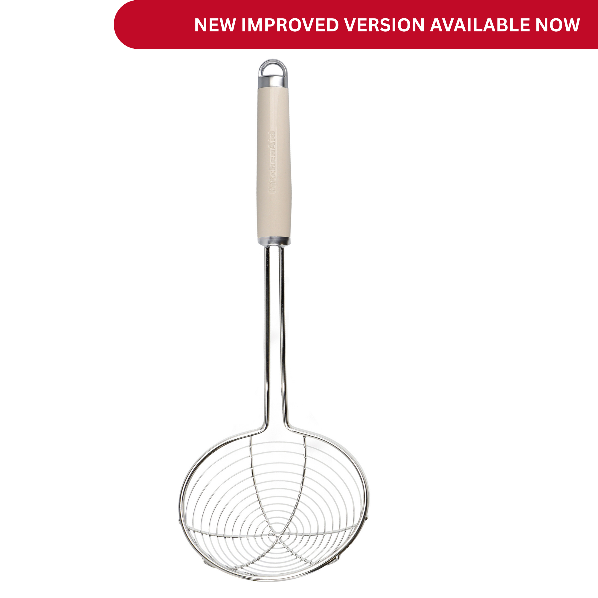 KitchenAid Stainless Steel Skimmer - Almond Cream - DISCONTINUED ITEM - PLEASE CLICK BELOW FOR THE NEW IMPROVED VERSION KitchenAid Stainless Steel Skimmer - Almond Cream - DISCONTINUED ITEM - PLEASE CLICK BELOW FOR THE NEW IMPROVED VERSION