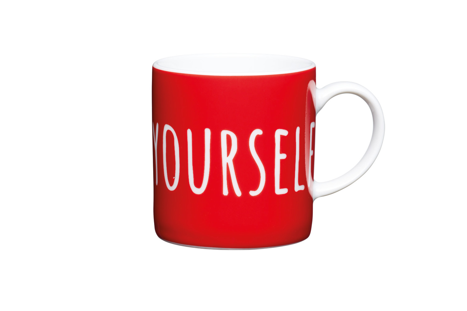 KitchenCraft 80ml Porcelain "Espresso Yourself" Espresso Cup KitchenCraft 80ml Porcelain "Espresso Yourself" Espresso Cup